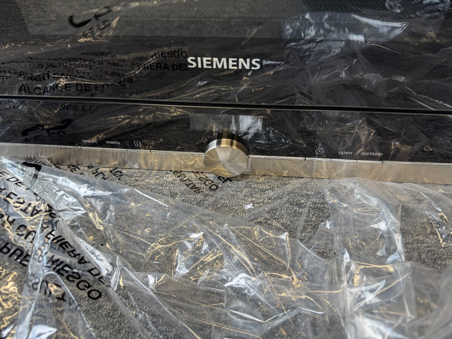 Siemens BF634LGS1B built in microwave oven appliance BR2179 / 2180
