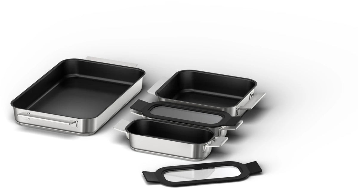 NEW Authentic SIEMENS HZ9FF040 Pro Induction Flex Pan Set 4 Pieces IN STOCK