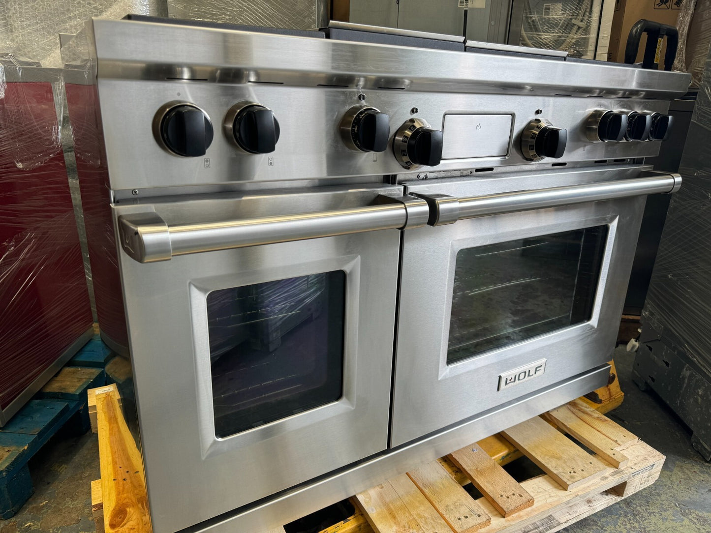 Wolf 48 inch dual fuel Range Cooker ICBDF484CG Double Oven Appliance Sub zero