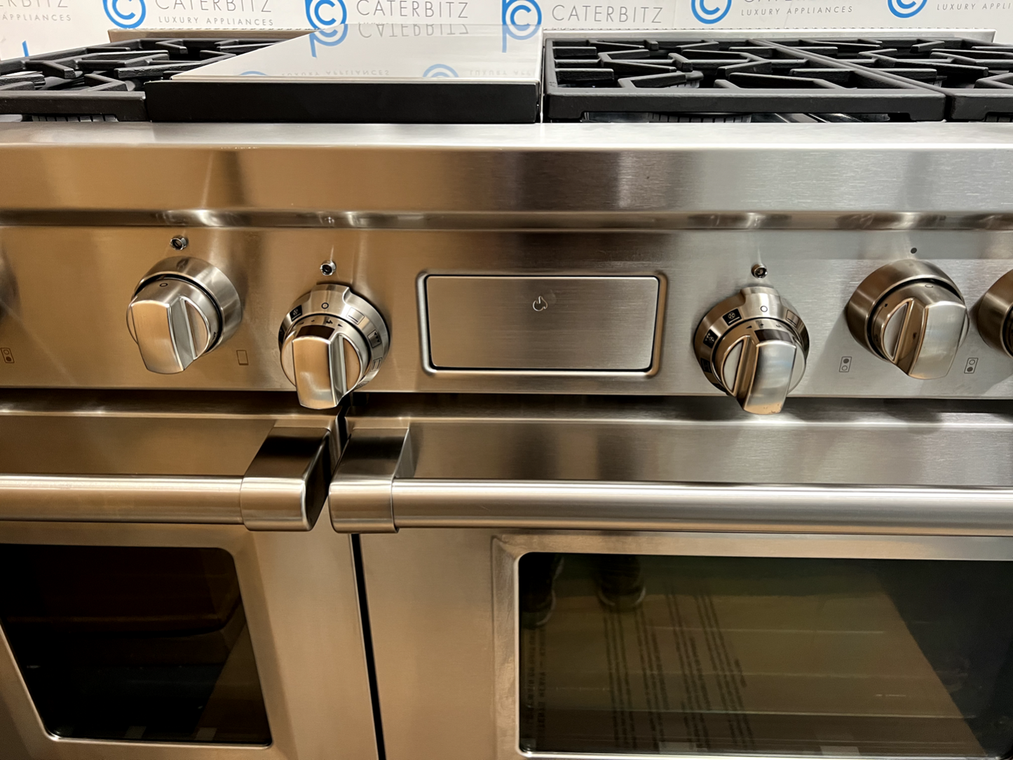 Wolf ICBDF486G 48 inch Double Oven Range Cooker Appliance