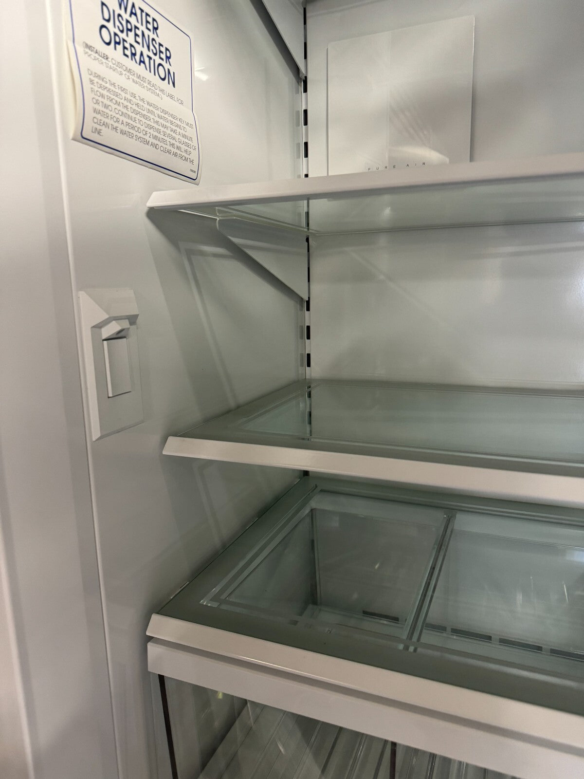 Ex Display Sub Zero Fridge Freezer Wine Cooler set Refrigeration ice water wolf