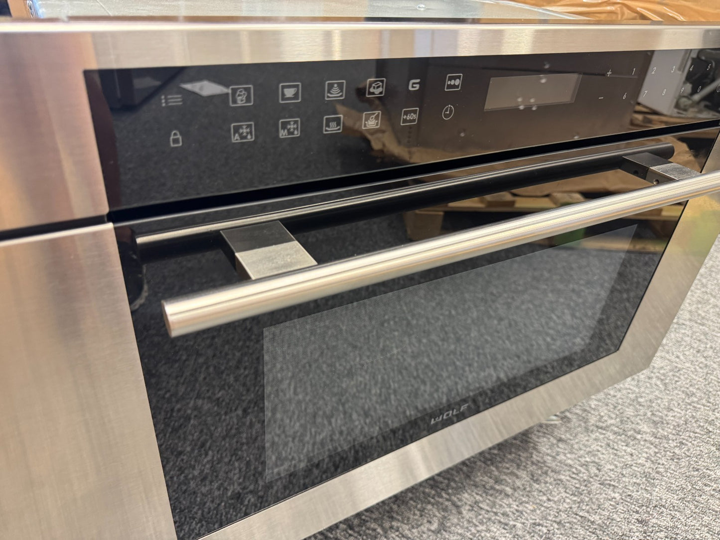 Ex Display Wolf ICBMDD30TM/B/TH Transitional Combi Microwave Oven 76cm BR2336