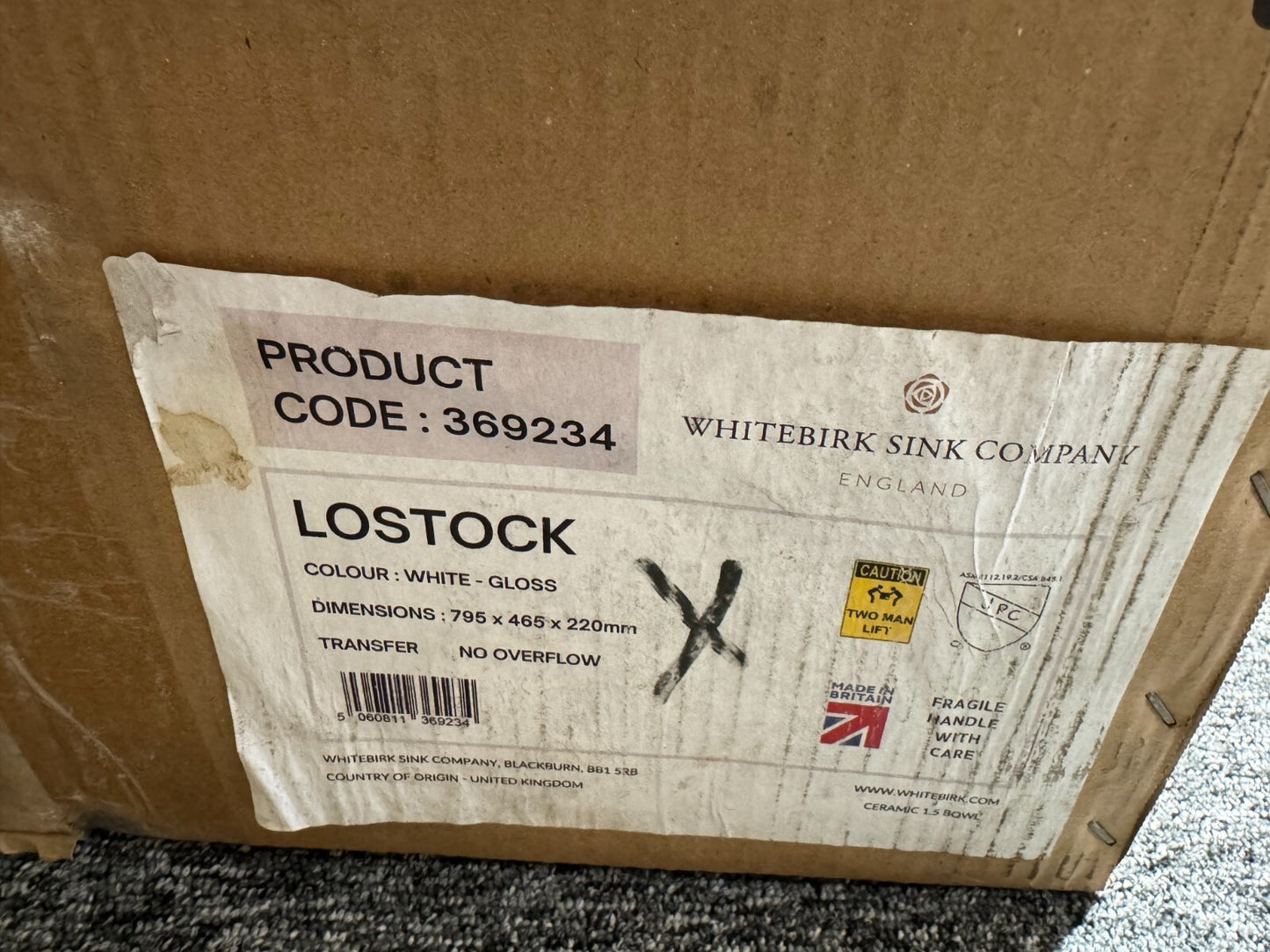 NEW Whitebirk Sink Company double bowl kitchen sink Lostock 369234 BR2216 shaws