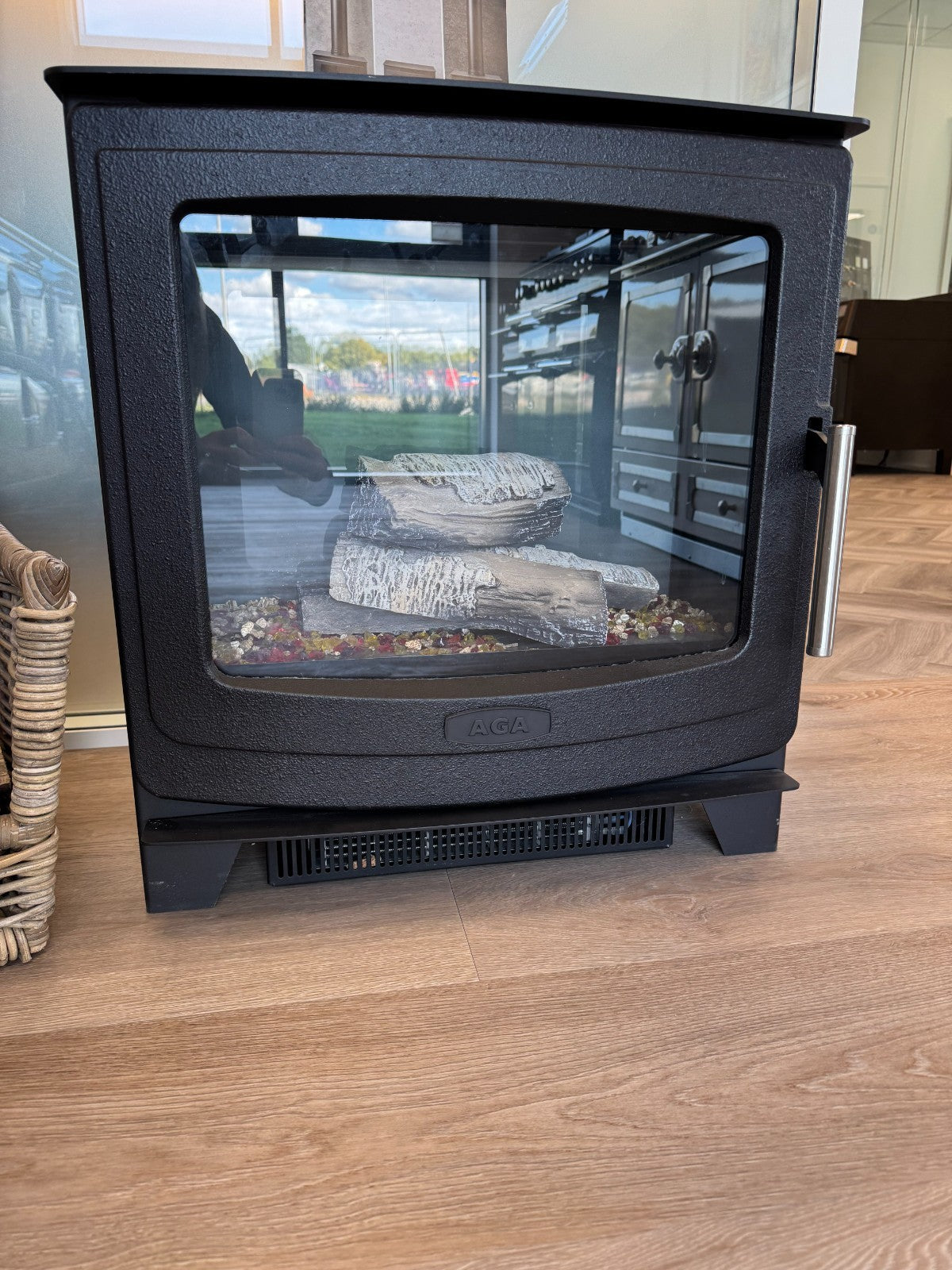 Ex Display UNUSED AGA Ellesmere EC5W Electric Stove Wide Electric Fire Heater