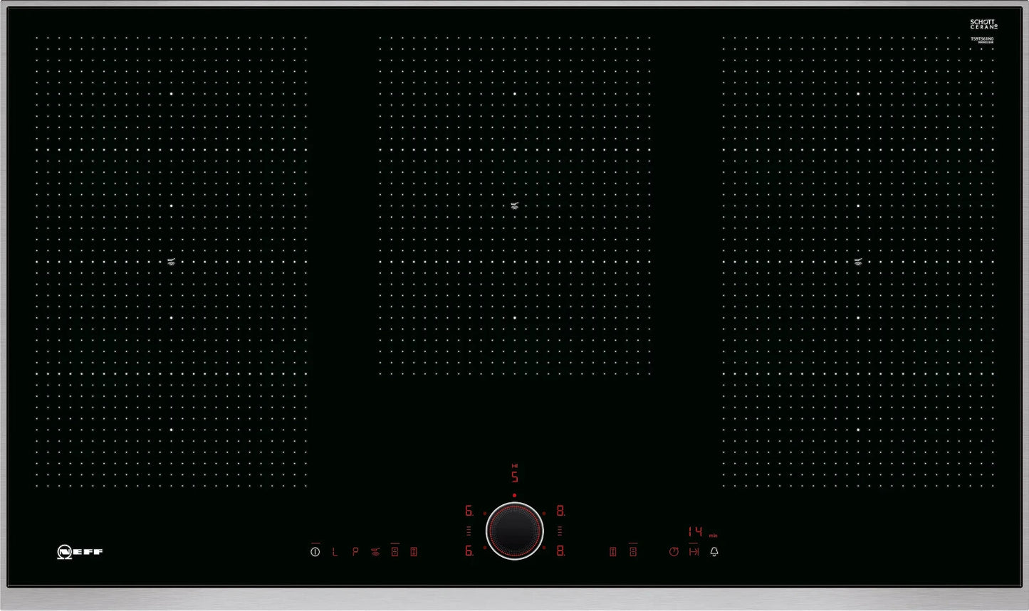 NEW Neff T59TS61N0 90cm Flex Induction Hob Twist Pad Cooktop Appliance BR2068