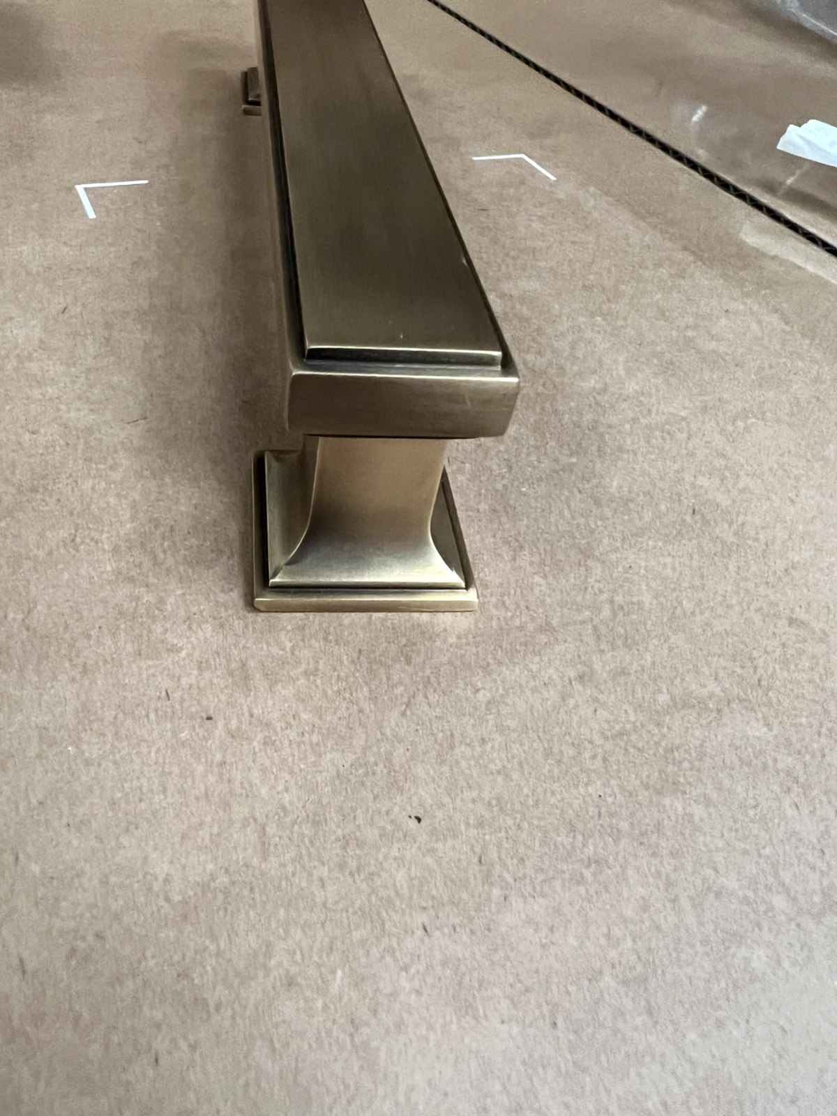 New Solid Brass Jefferson style Cabinet Handle Pull 203mm kitchen Bathroom