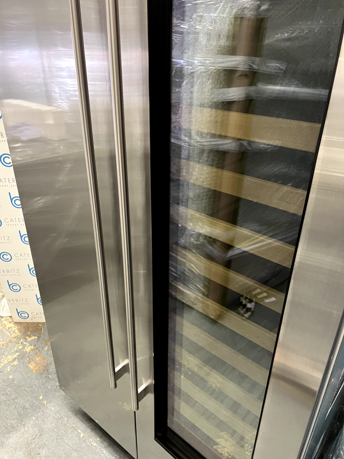 Ex Display Sub Zero Fridge & Freezer & Wine Cooler Appliance Set Wolf Subzero