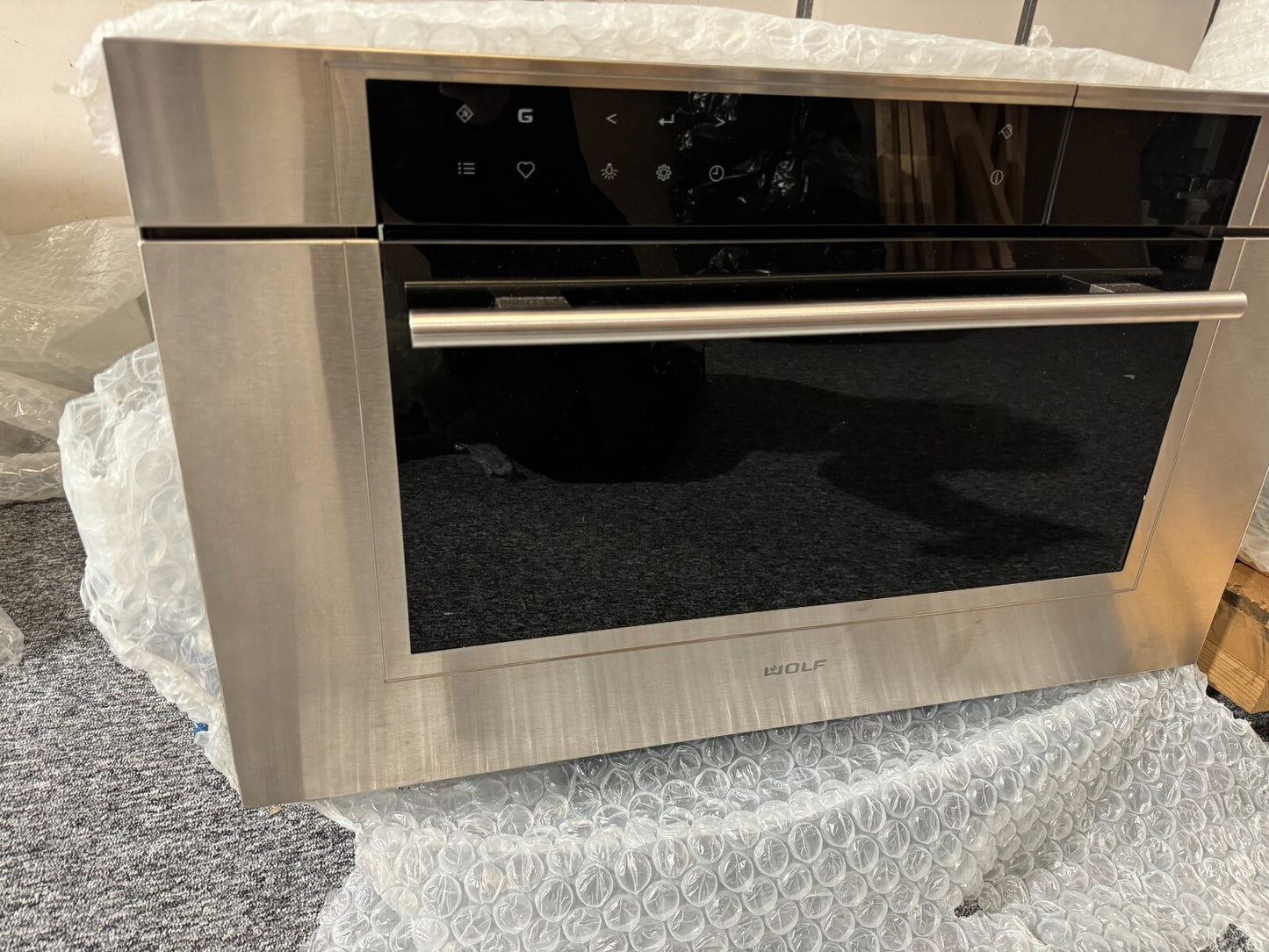 Ex Display Wolf ICBCSO30TM/S/TH Convection Steam Oven Cooker Appliance sub zero