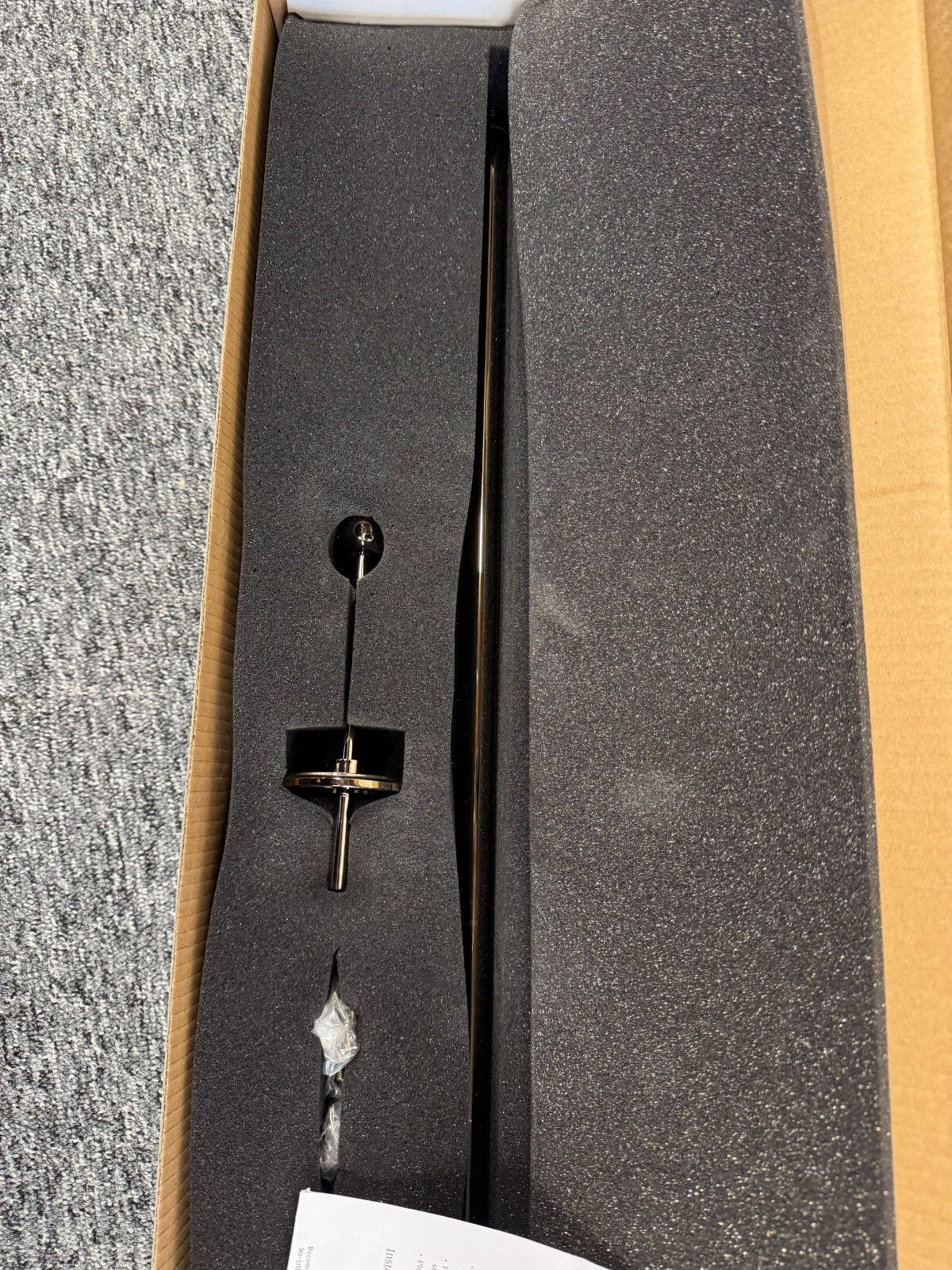 NEW Burlington Arcade ARCV21 NKL shower fixing nickel Rail BR828