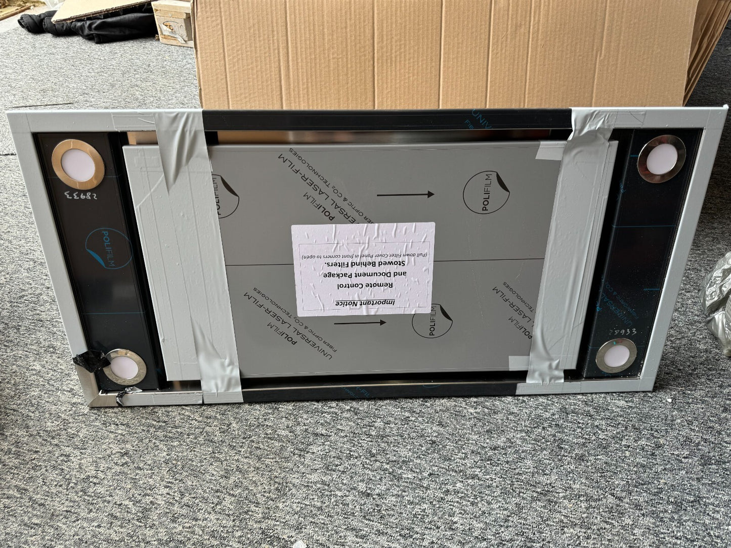 New Westin Stratus Ceiling Extractor Hood Built in 900 x 440 Appliance