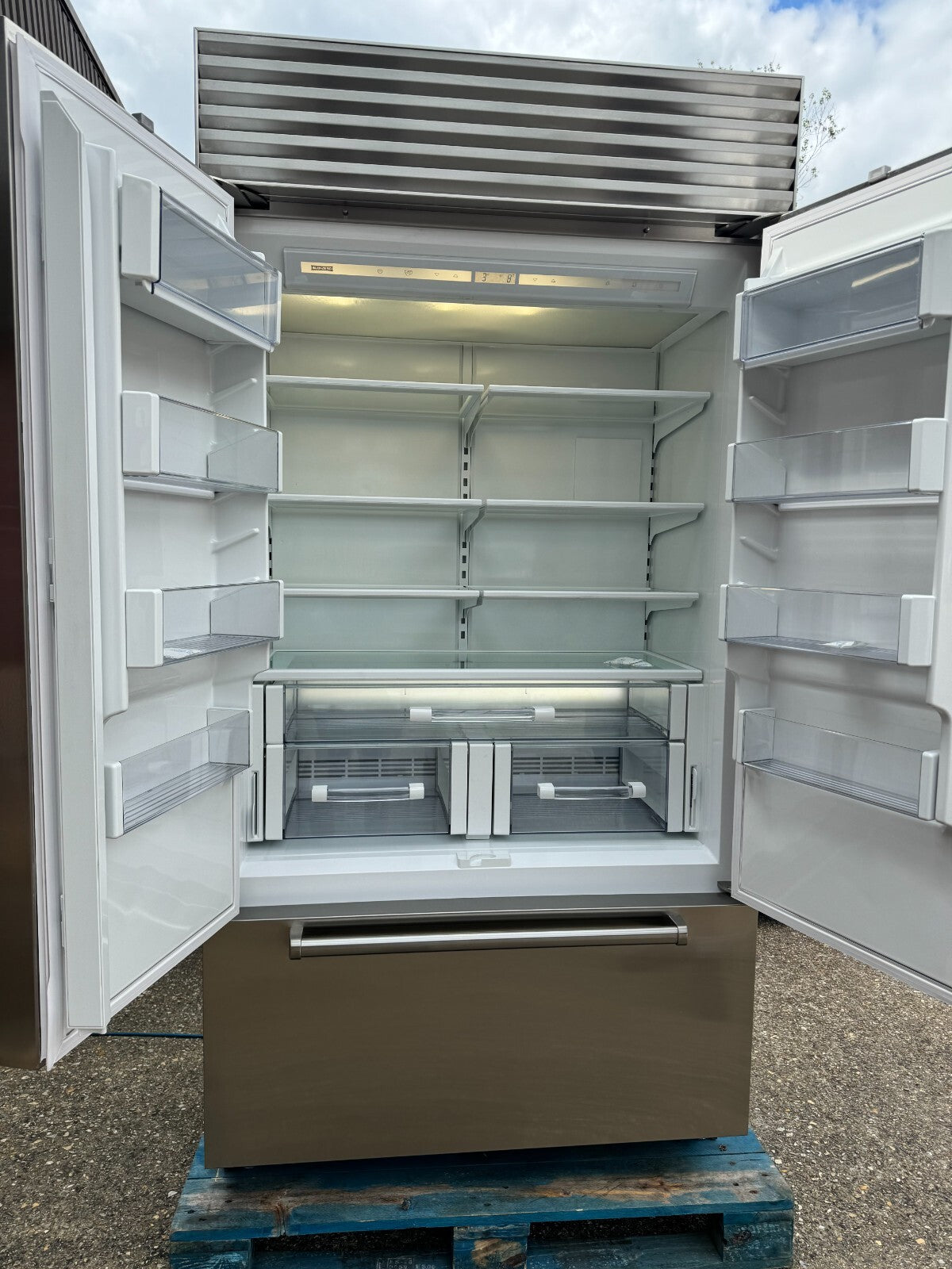 Sub Zero ICBBI-42UFDID 42 inch French Door Fridge Freezer Refrigeration Applianc