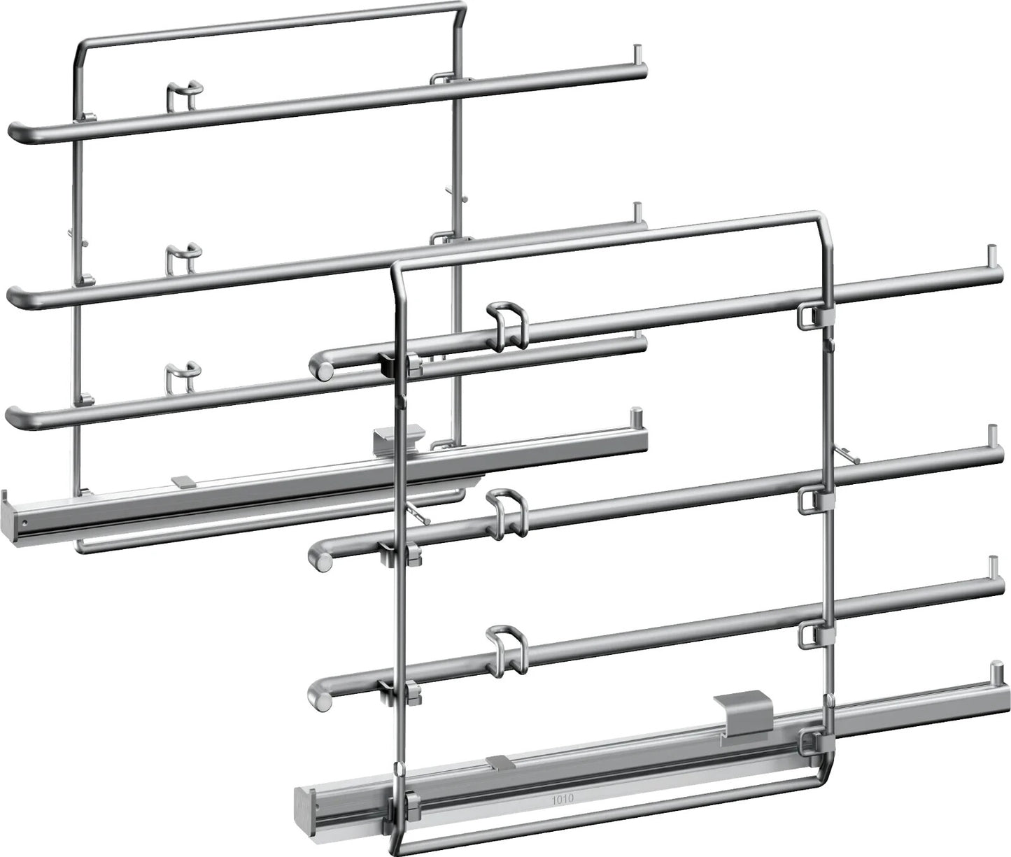 NEW Neff Z11TC16X0 ComfortFlex 1 Pair Telescopic Runners Clip Rails Oven BR679