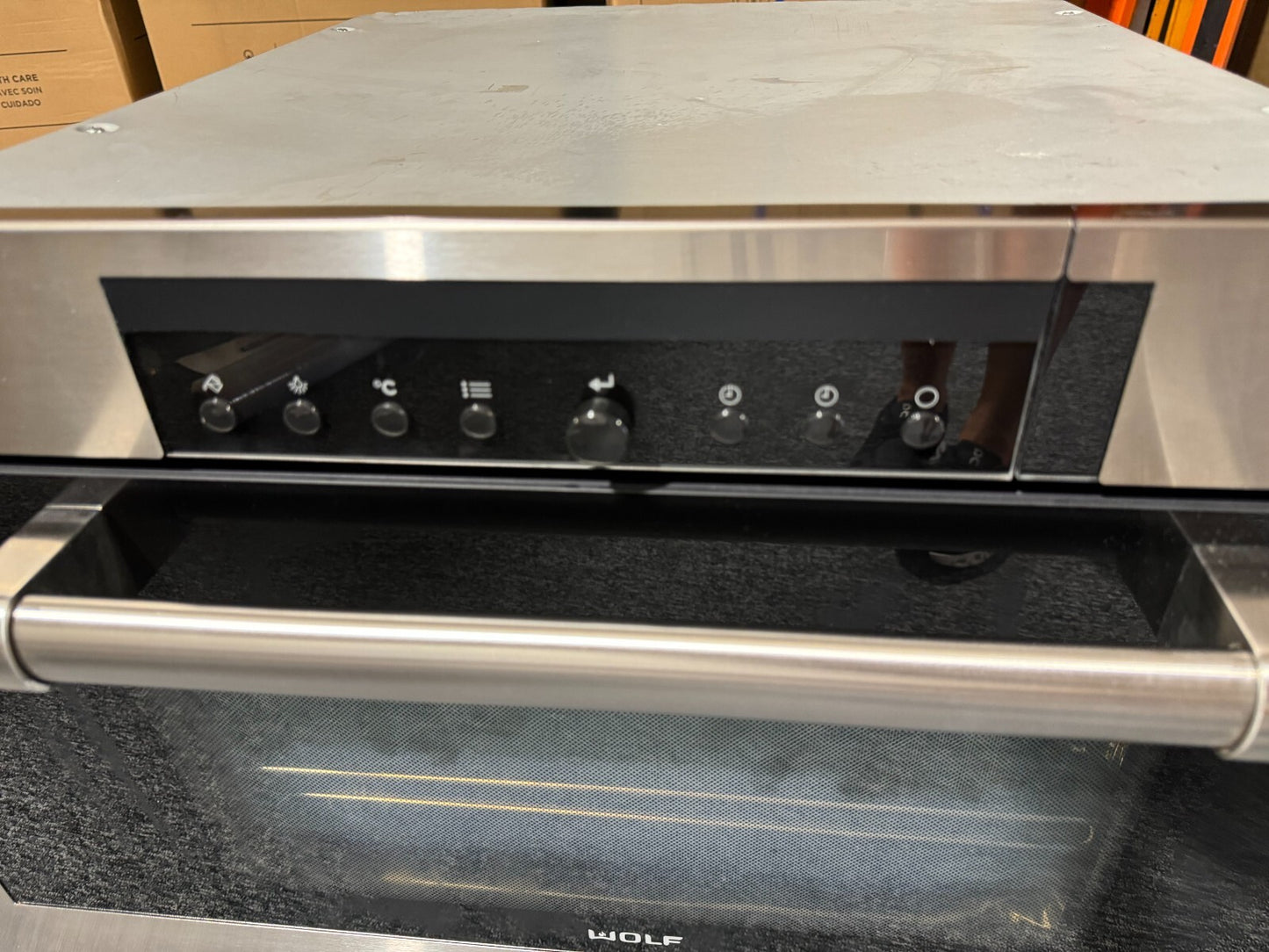Ex Display Wolf Steam combi Oven Cooker ICBCSO30PE/S/PH appliance BR487 sub zero