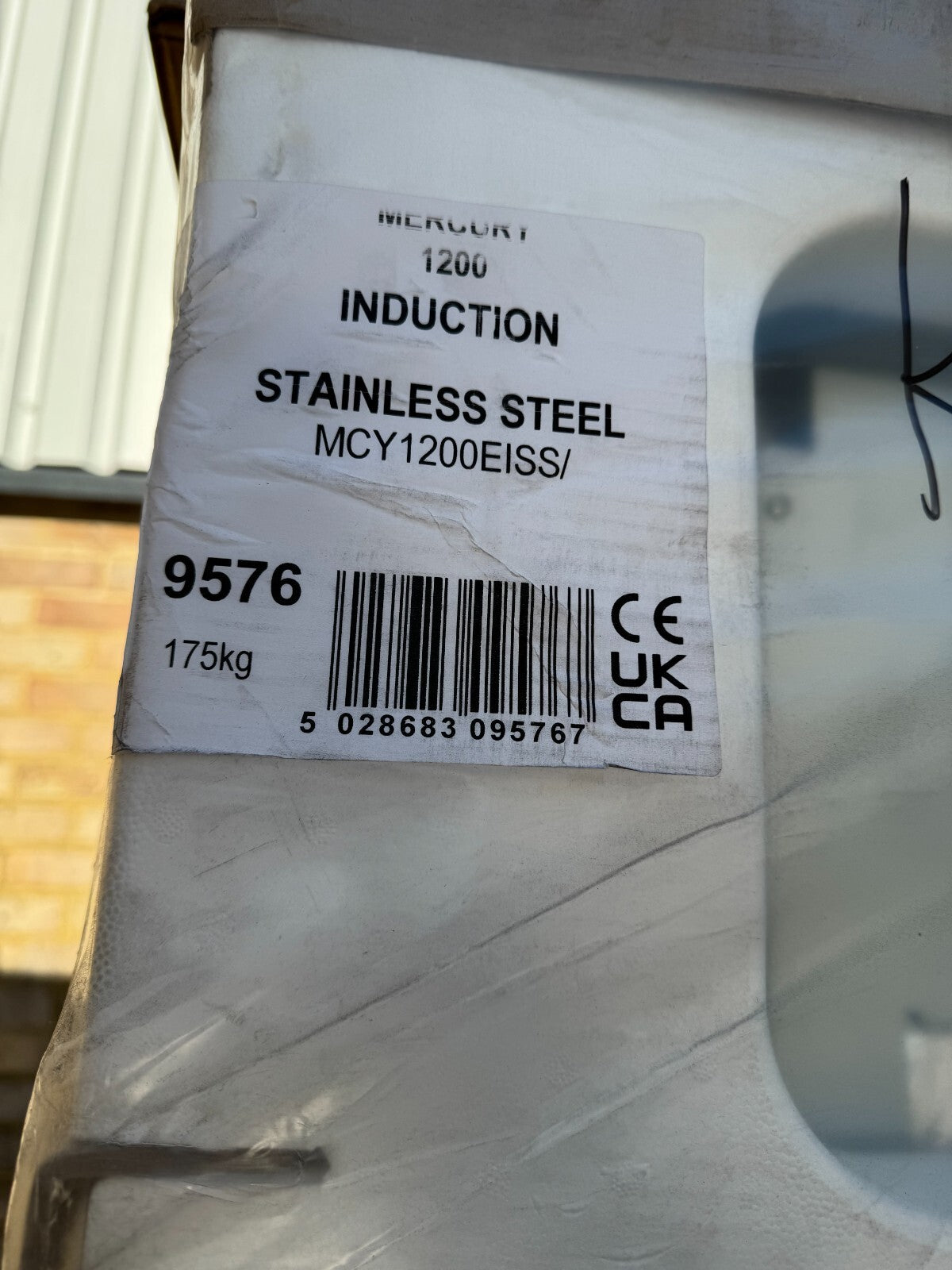 NEW Mercury MCY1200EISS 120cm Induction Range Cooker Oven Stainless Steel B32054