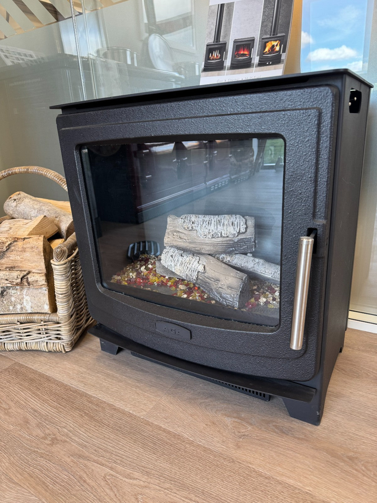 Ex Display UNUSED AGA Ellesmere EC5W Electric Stove Wide Electric Fire Heater