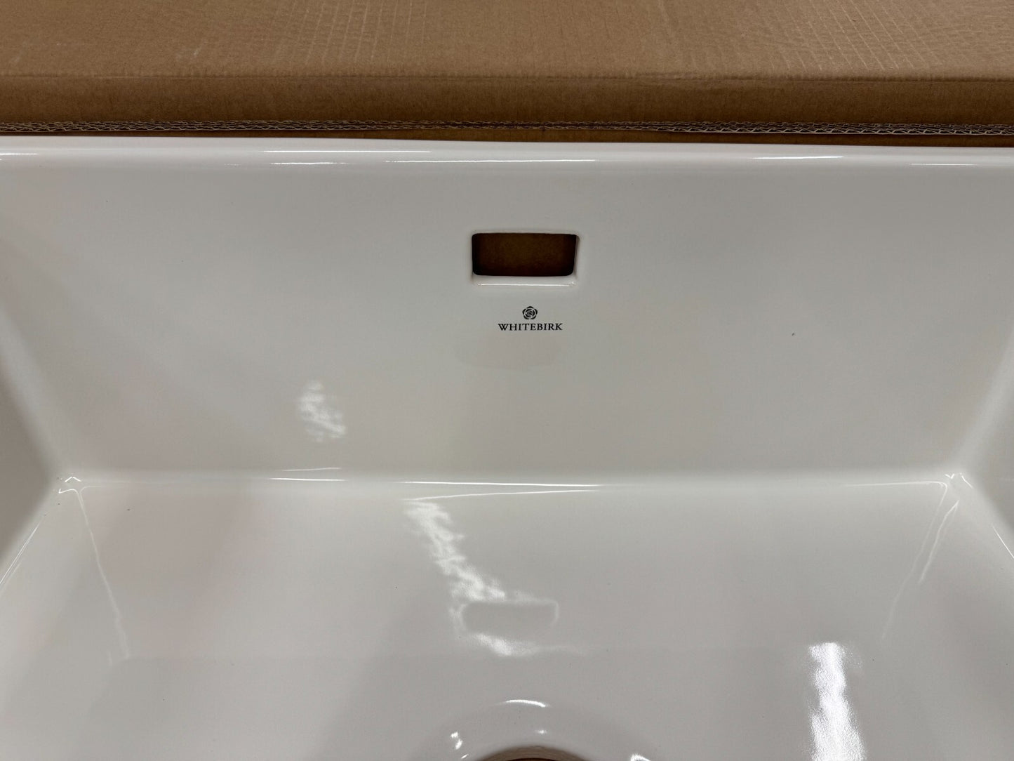 New Freckleton 362723 Whitebirk White Single bowl kitchen sink BR2188 shaws