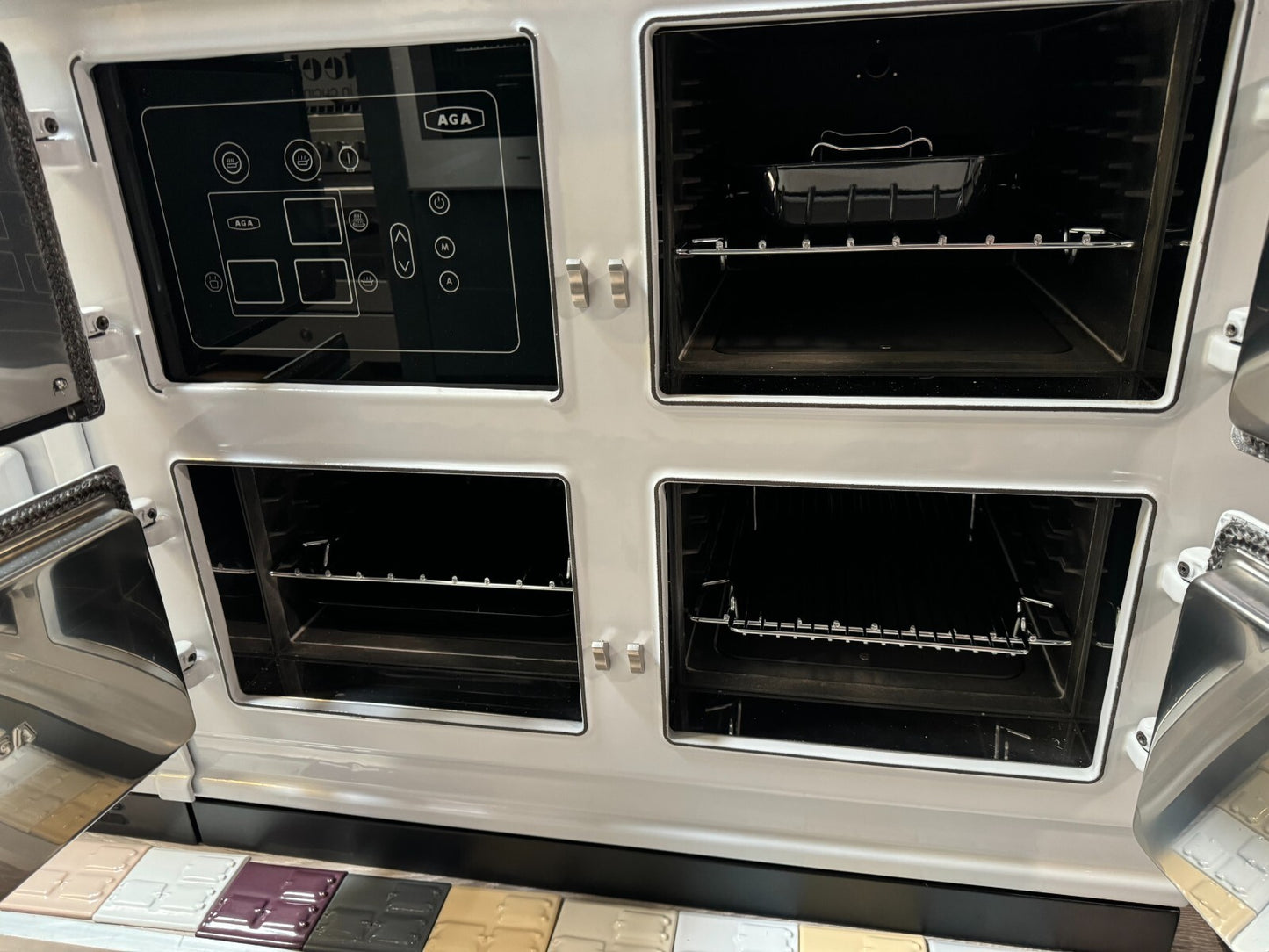 NEW UNUSED AGA eR7 Series 150 Electric Range Cooker Induction Hob Pearl Ashes
