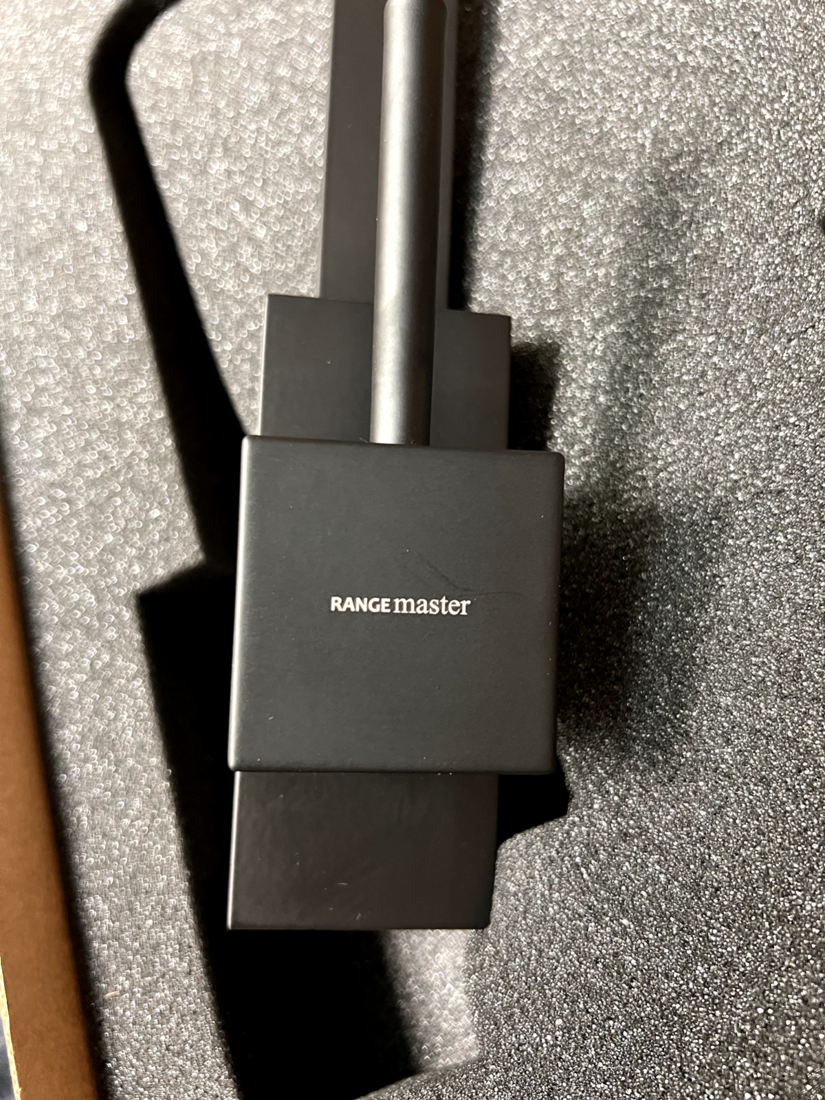 New Rangemaster Quadrant Matt Black Single Lever Kitchen Sink Mixer TQSL1MB Tap