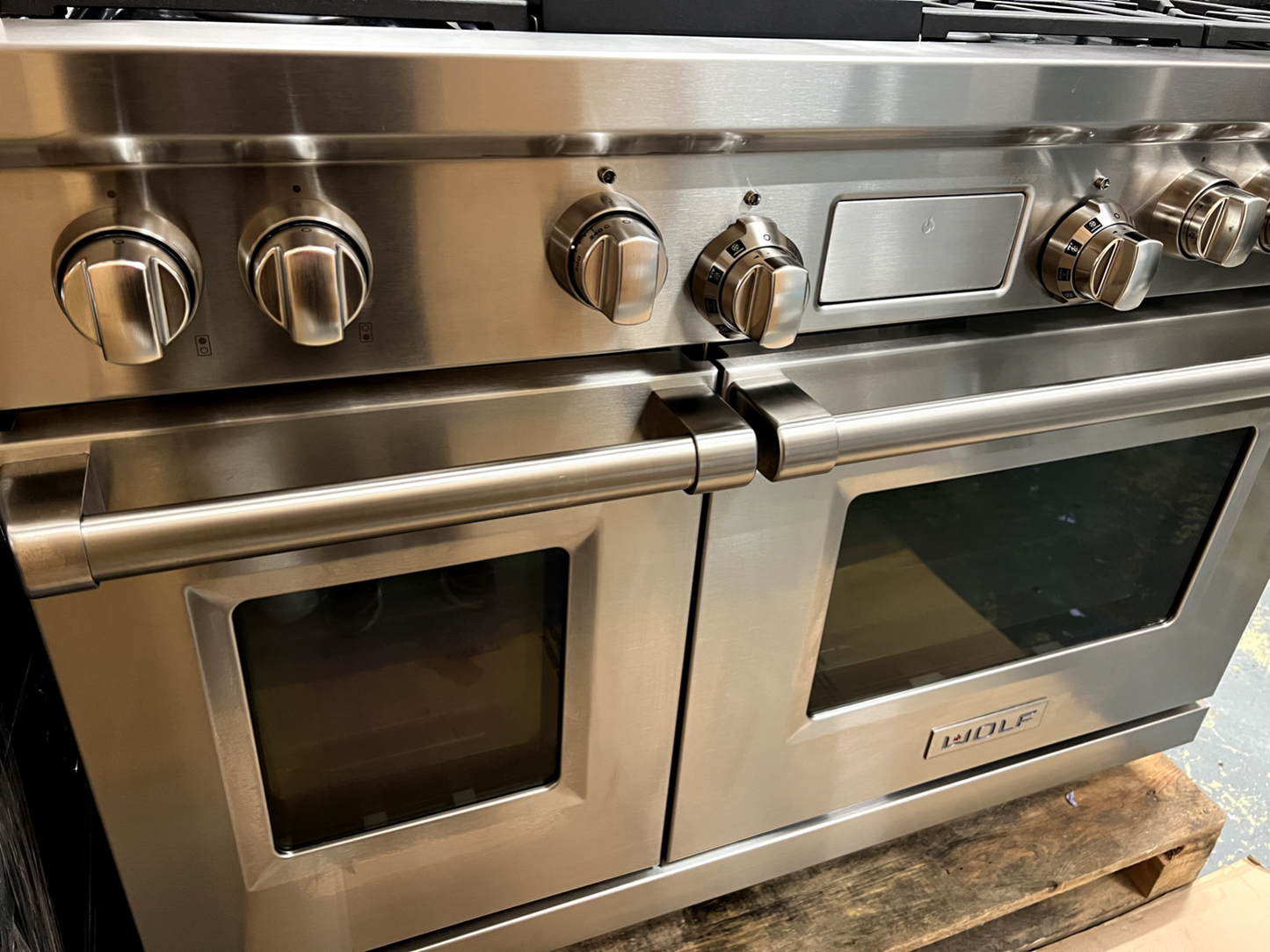 Wolf ICBDF486G 48 inch Double Oven Range Cooker Appliance