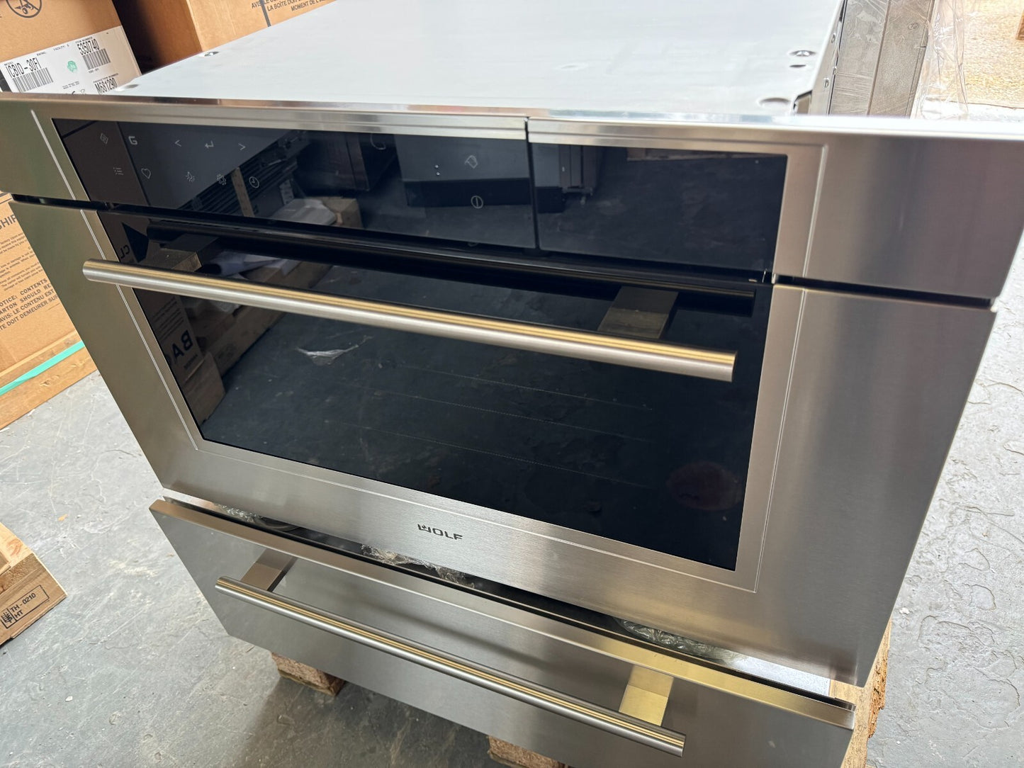 UNUSED Wolf M Series Transitional Oven & Steam Oven Appliance ICBSO30TM/S/TH