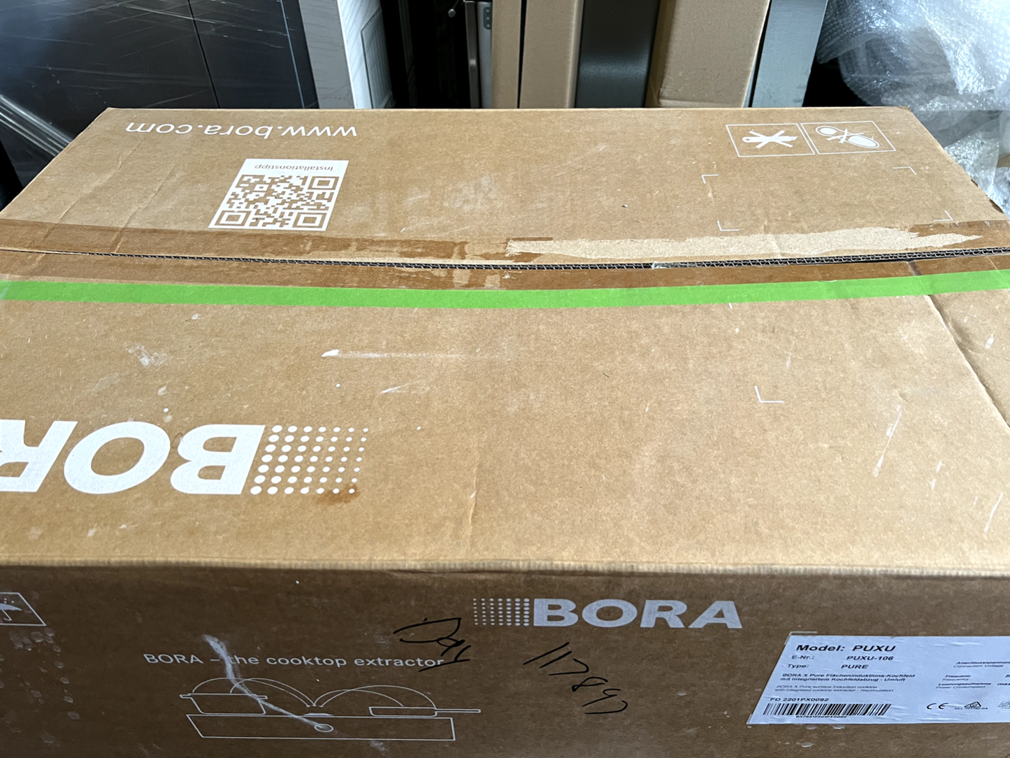 Ex display BORA X Pure PUXU induction hob cooktop cooktop extractor recirculatio