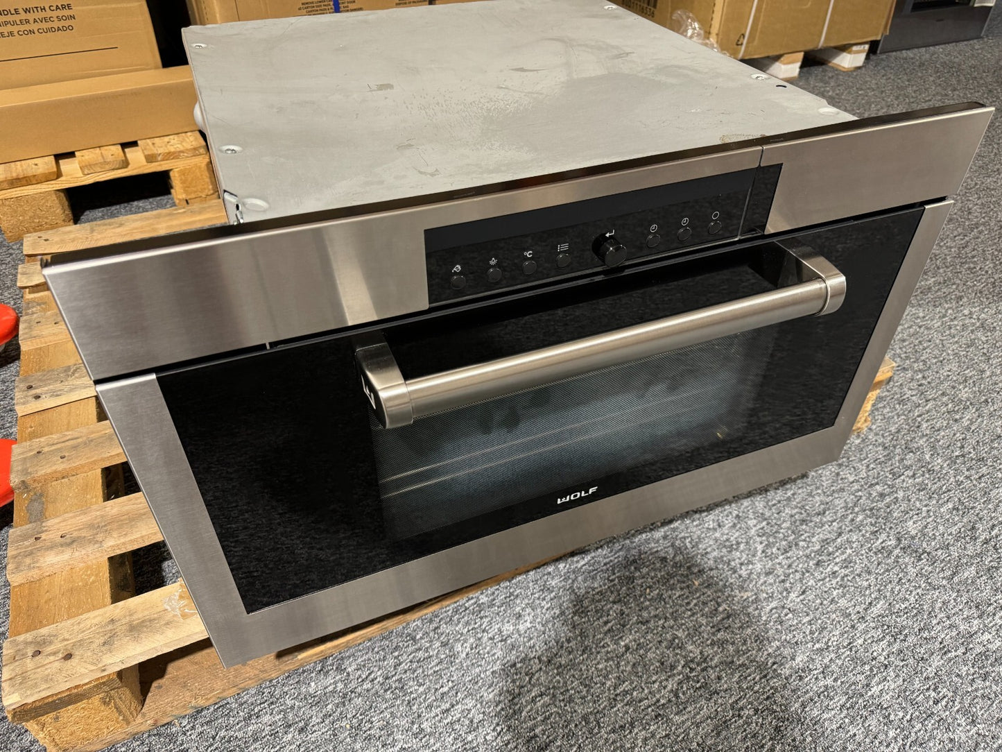 Ex Display Wolf Steam combi Oven Cooker ICBCSO30PE/S/PH appliance BR487 sub zero