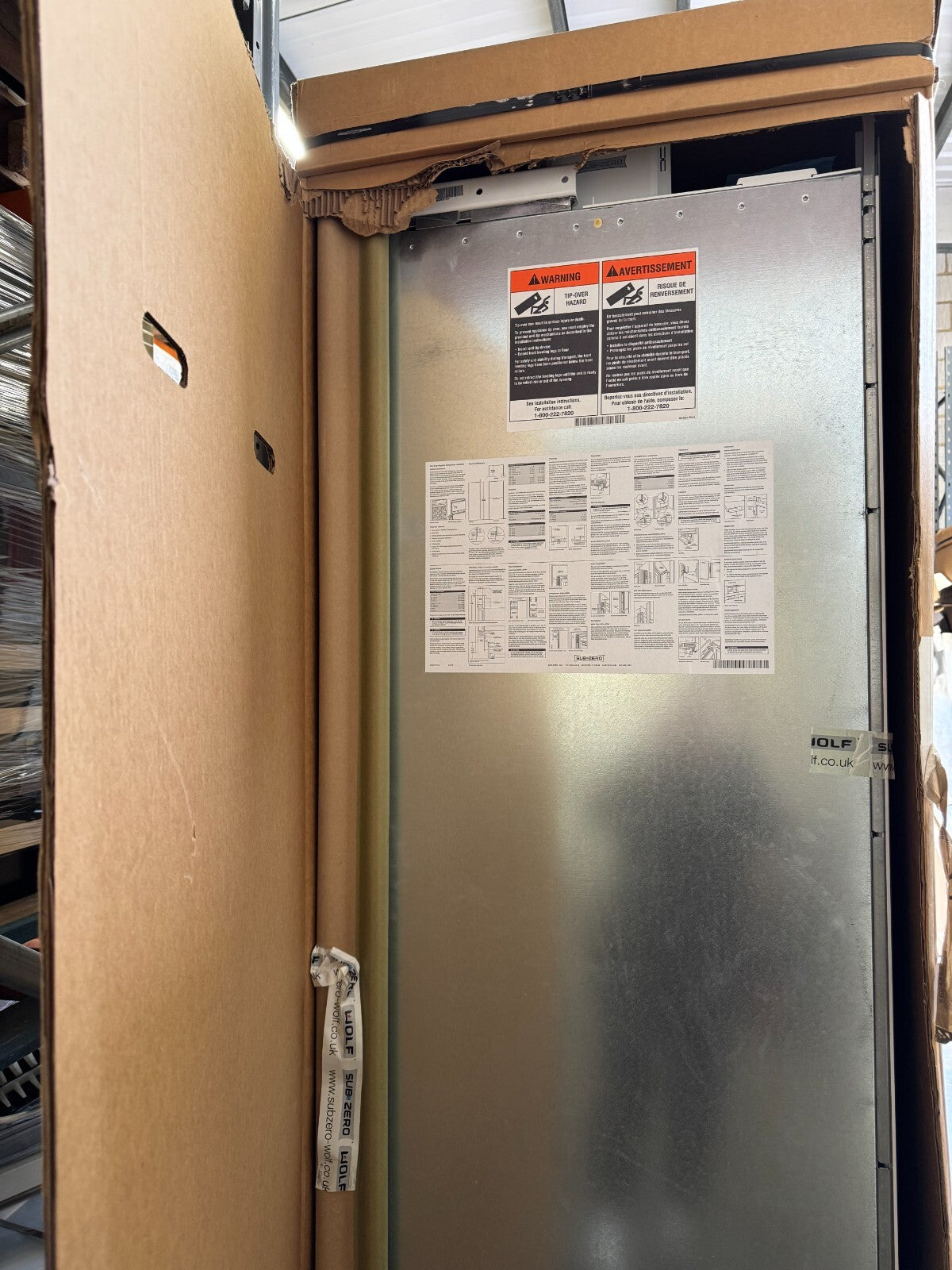 Ex Display Sub-Zero ICBIC-24FI 610mm wide Freezer Ice Maker Integrated B32156