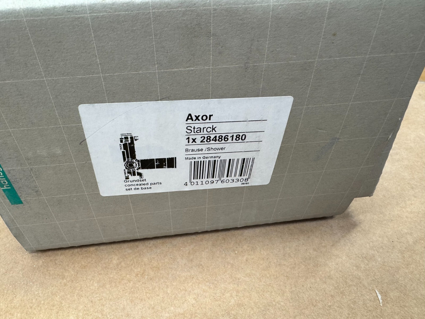 NEW AXOR Hansgrohe Starck Shower Module Basic Set 28486180 bathroom BR756