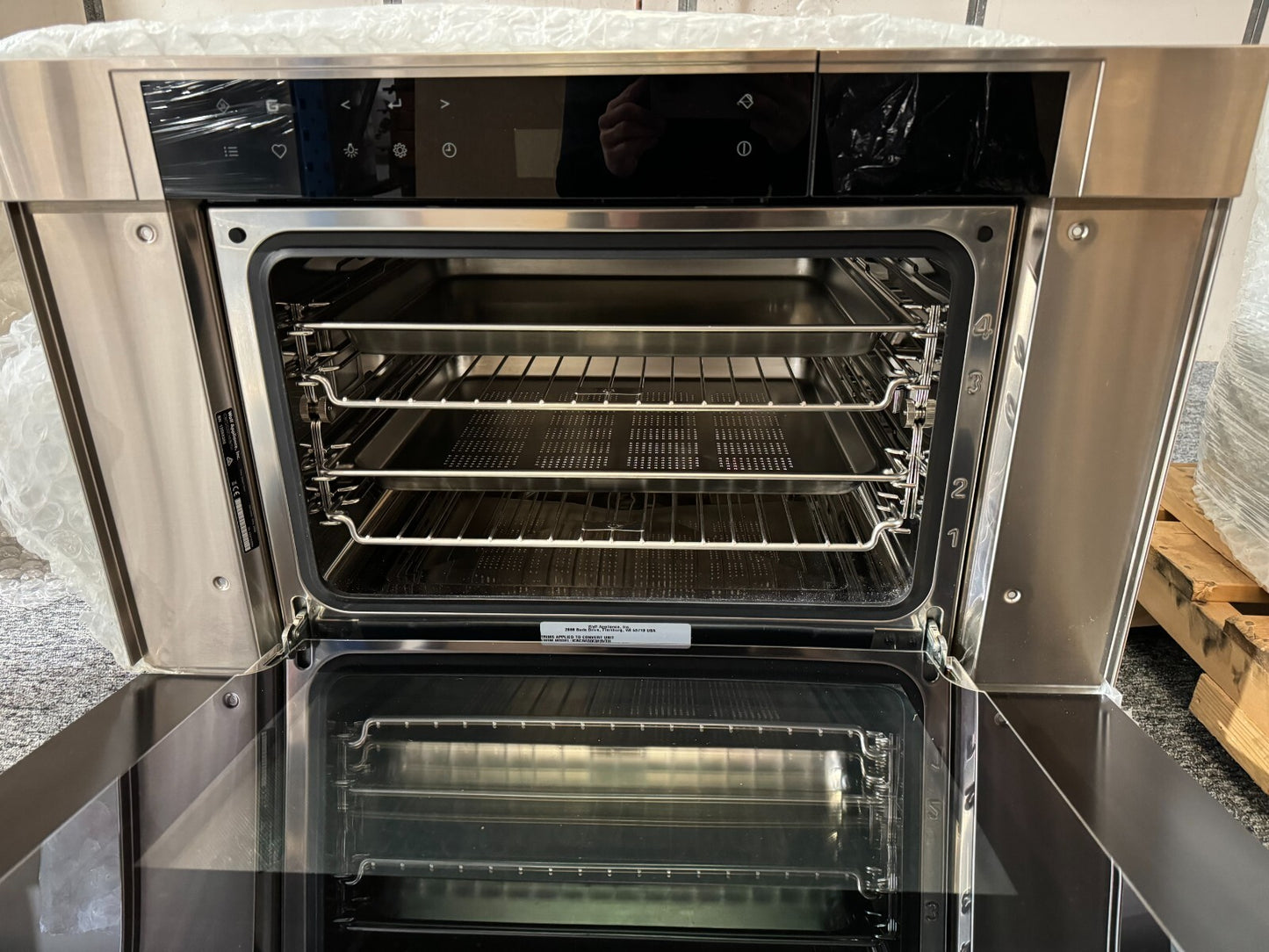 Ex Display Wolf ICBCSO30TM/S/TH Convection Steam Oven Cooker Appliance sub zero