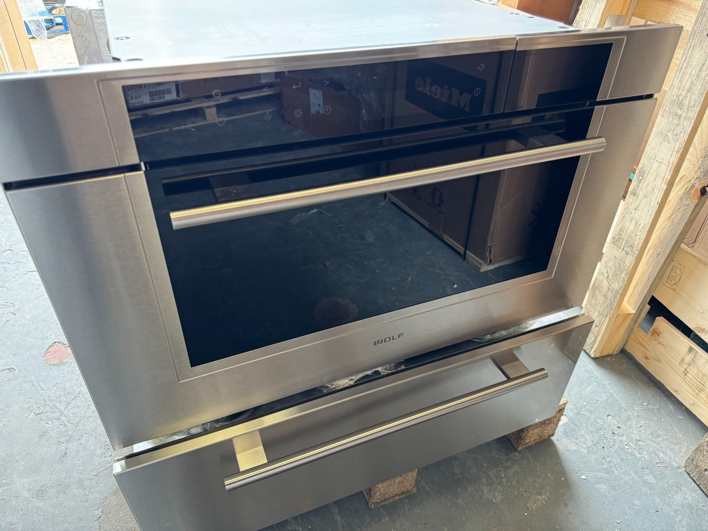 UNUSED Wolf M Series Transitional Oven & Steam Oven Appliance ICBSO30TM/S/TH