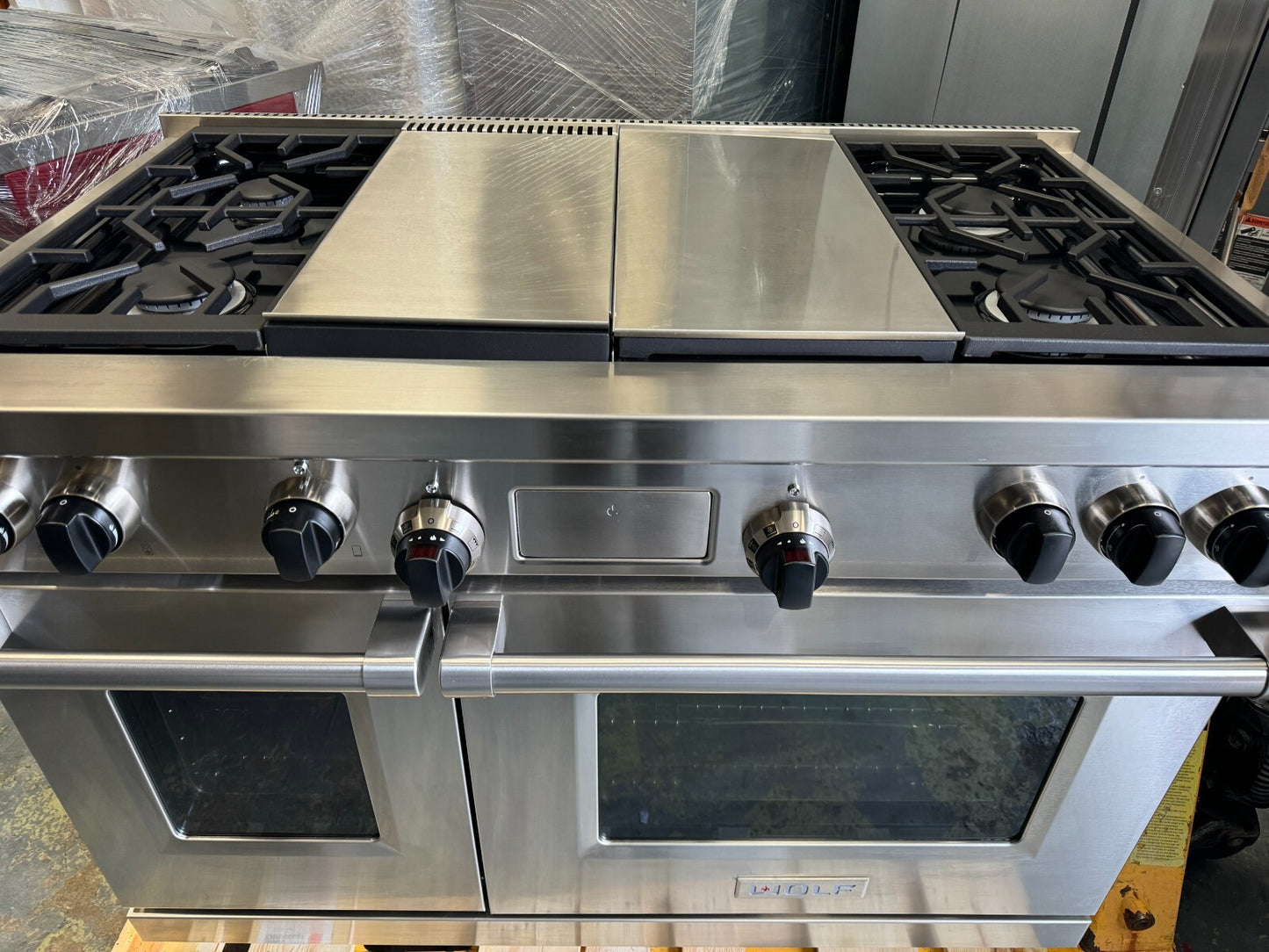 Wolf 48 inch dual fuel Range Cooker ICBDF484CG Double Oven Appliance Sub zero