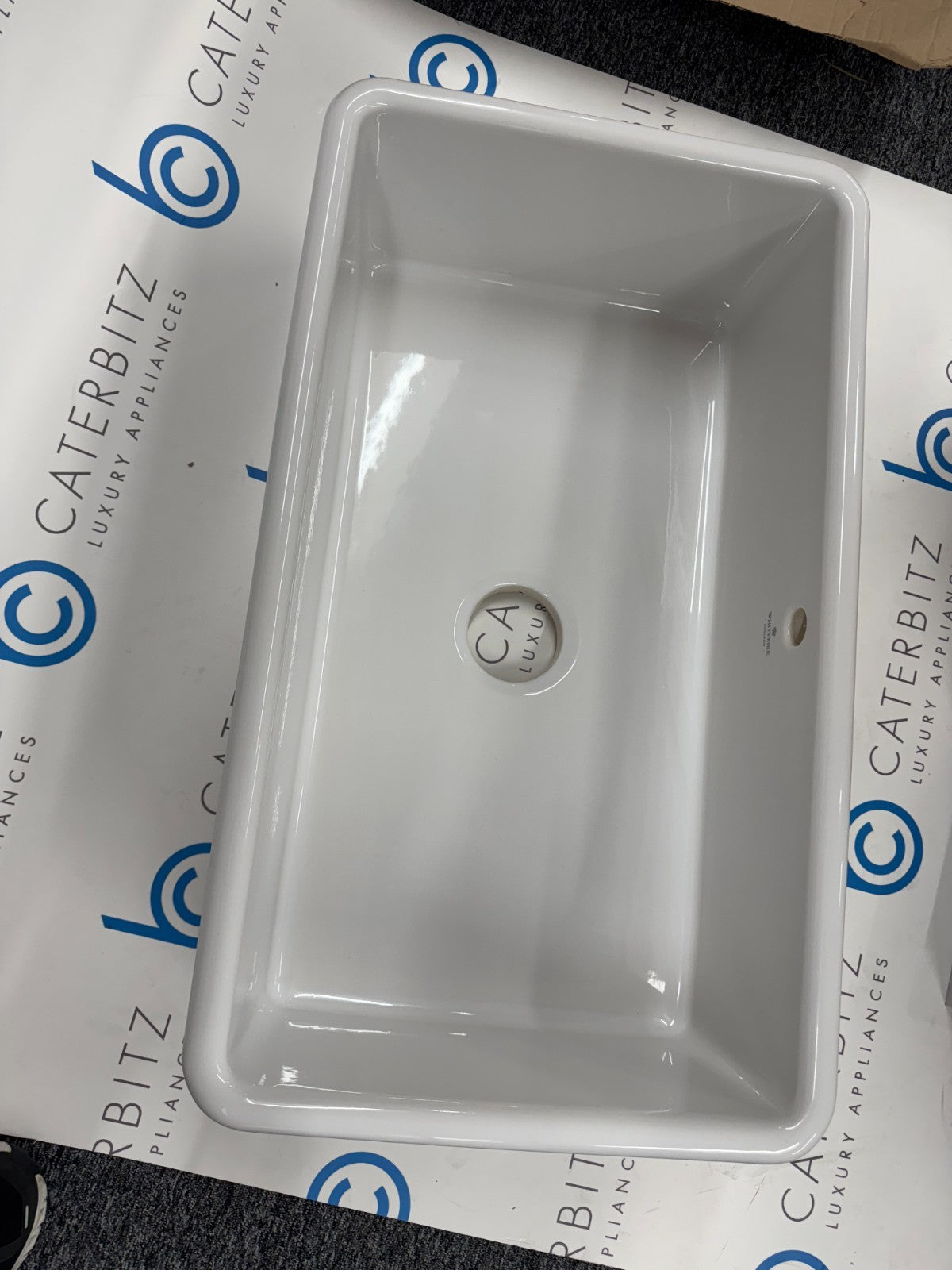 NEW Whitebirk Samlesbury Ceramic White Kitchen Sink Shaws belfast BR2363 kohler