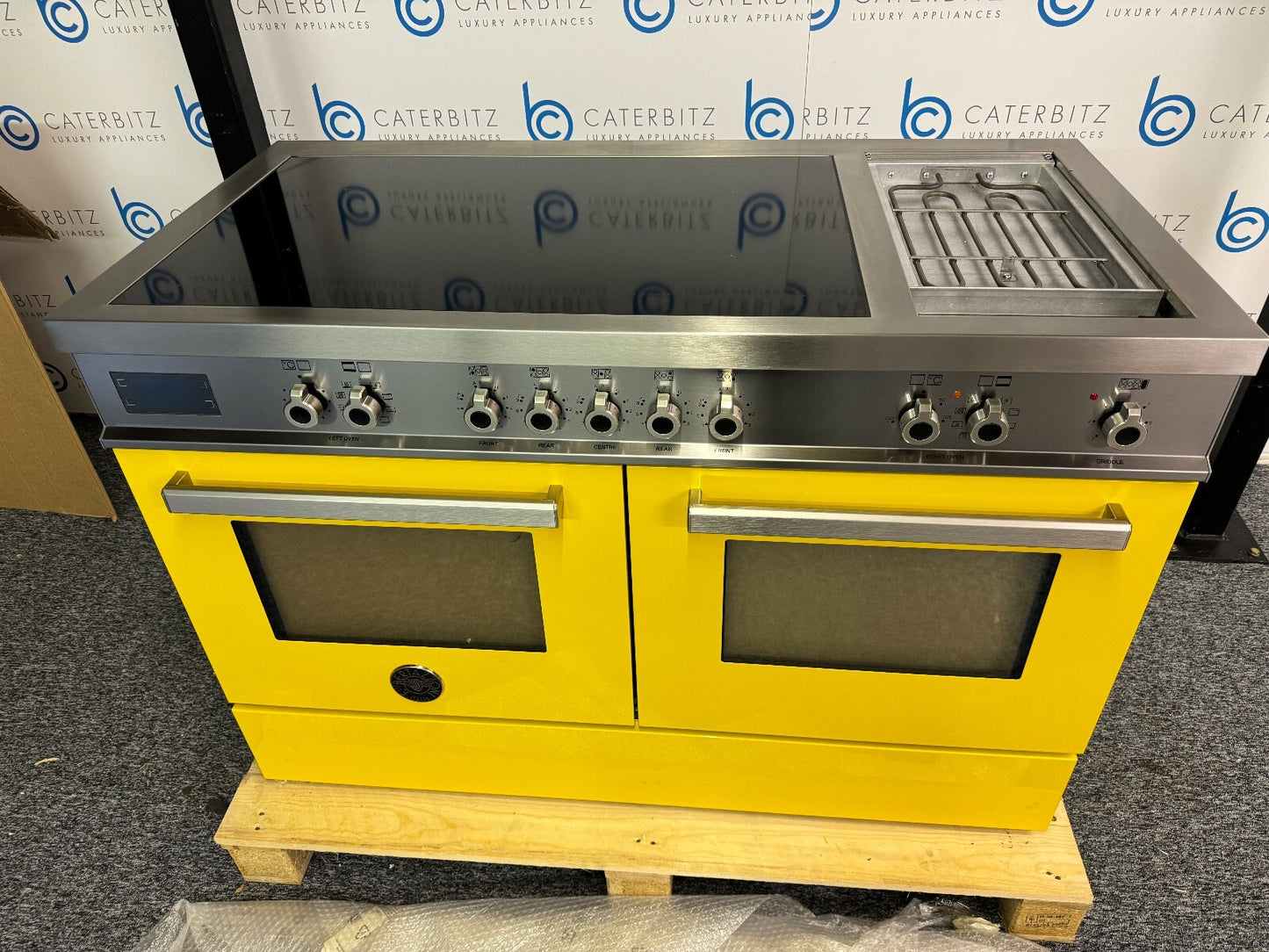 New UNUSED Bertazzoni Professional Range Cooker 120cm PRO125I2EGIT & Extractor
