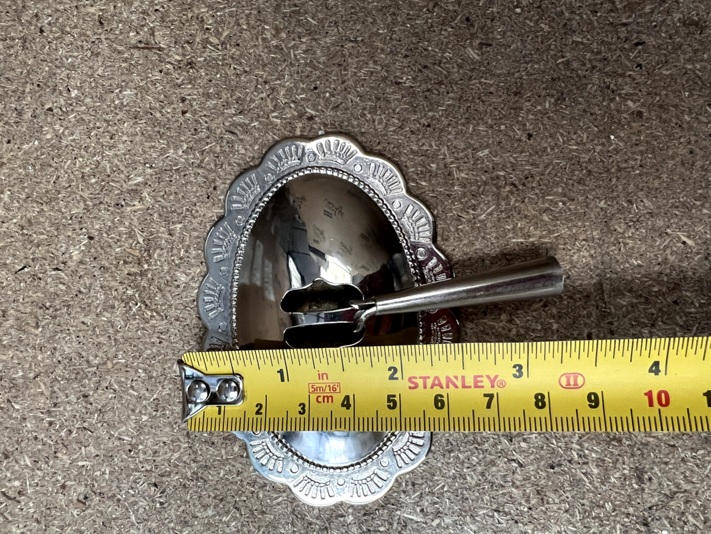 Mark Wilkinson Smallbone Santa Fe pull handle knob hardware cabinetry Silver