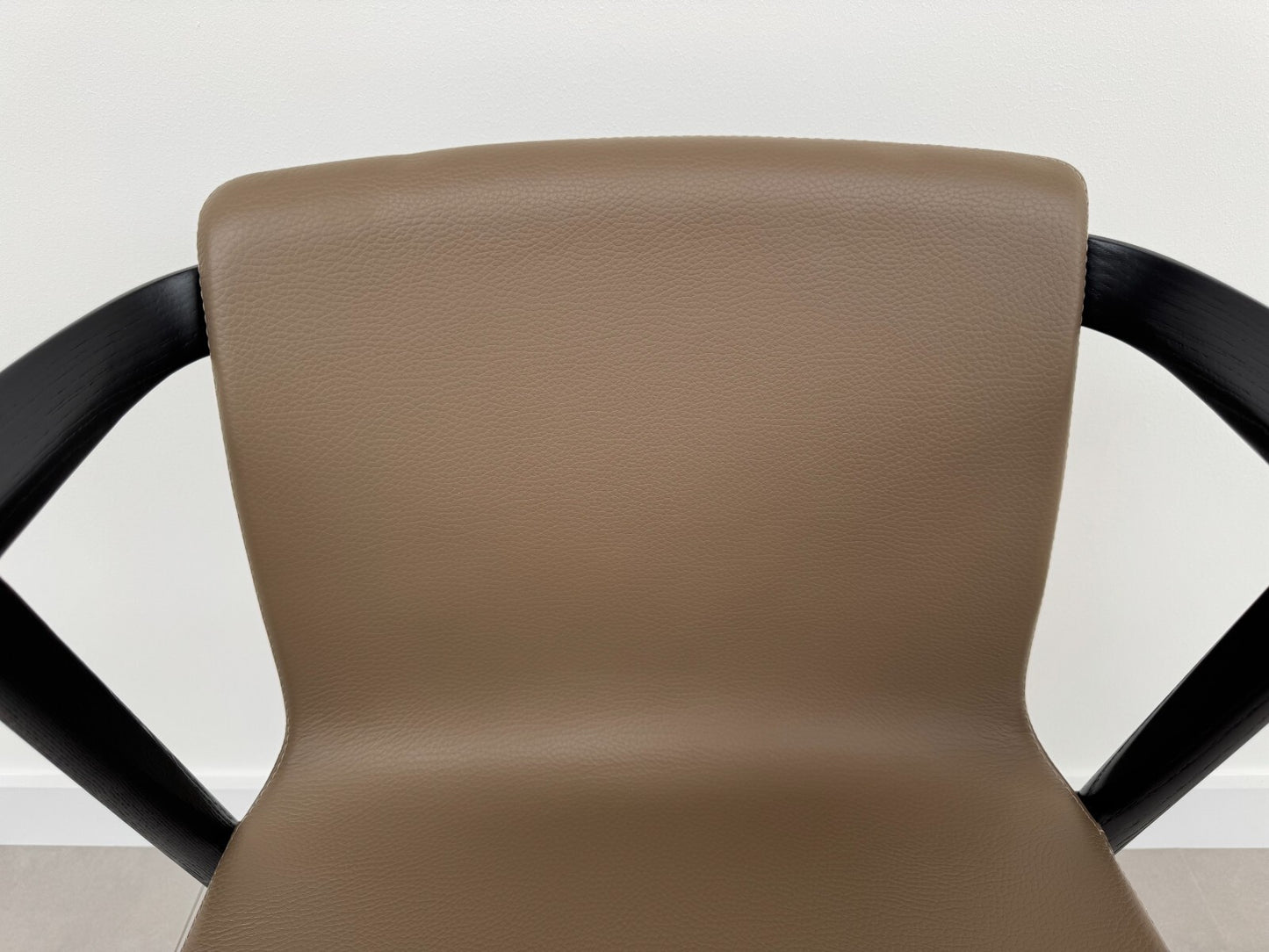 NEW 6 Lema Mobili Bai Lu Chair Leather by Neri & Hu Black Brown AX019