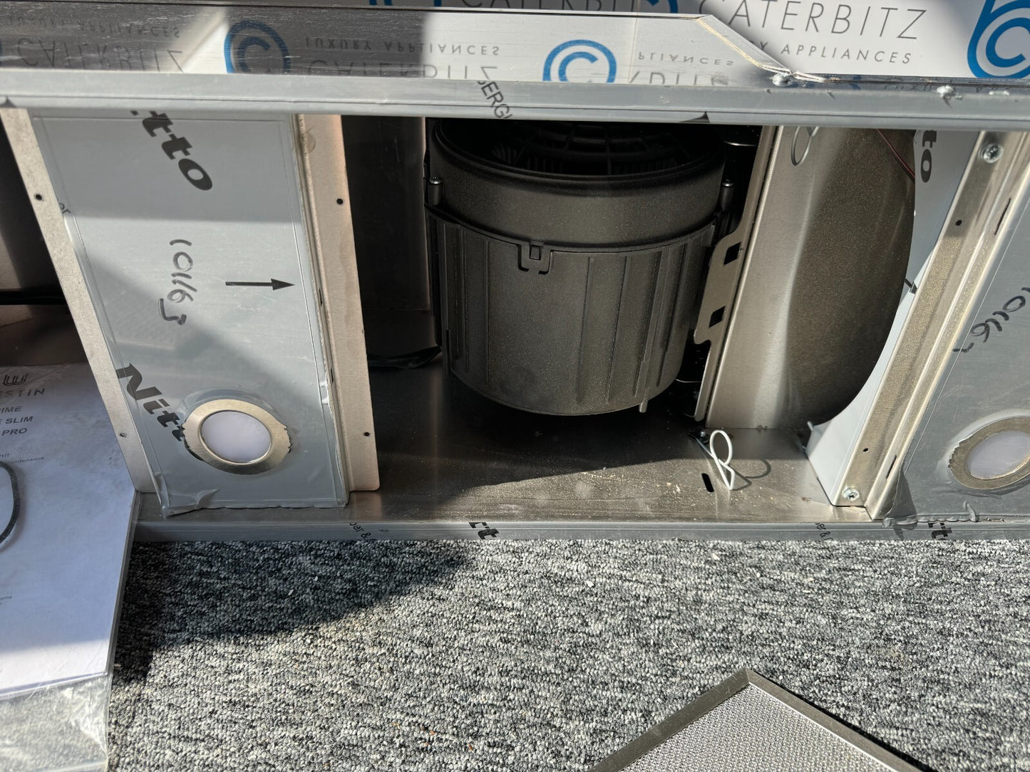 New WESTIN Prime 1100 Extractor Built in Canopy Hood Appliance