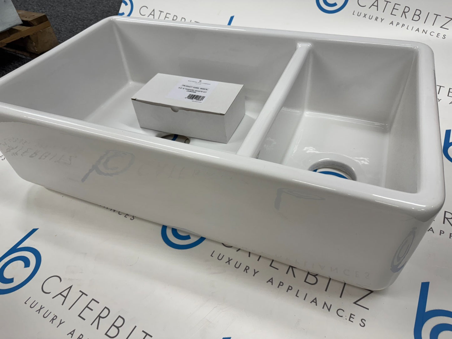 NEW Whitebirk Lostock Ceramic Bradshaw White Kitchen Sink Shaws belfast BR2362