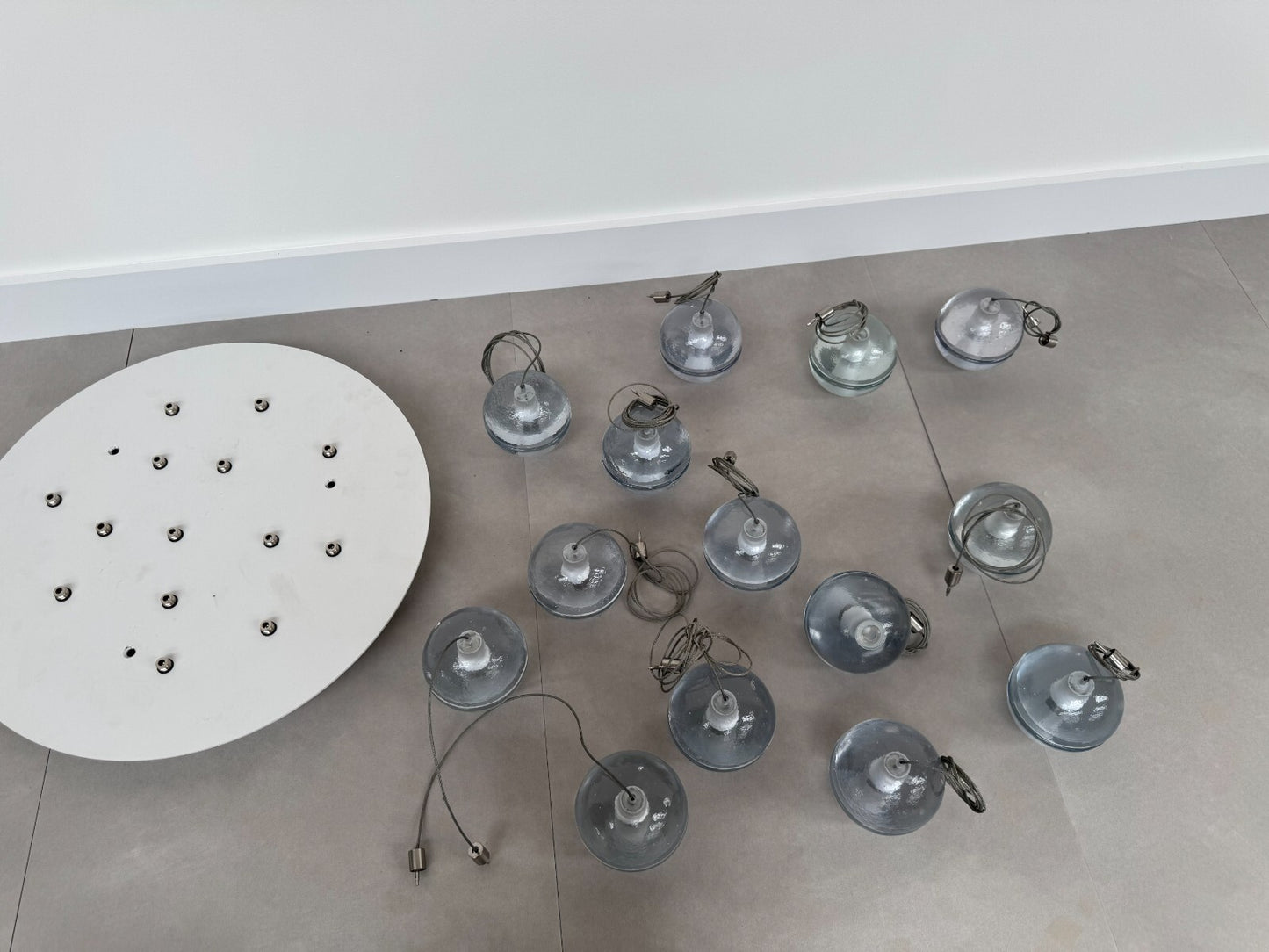 Ex Display Bocci 14 series Pendant ceiling drop Light Pendant round base AX011