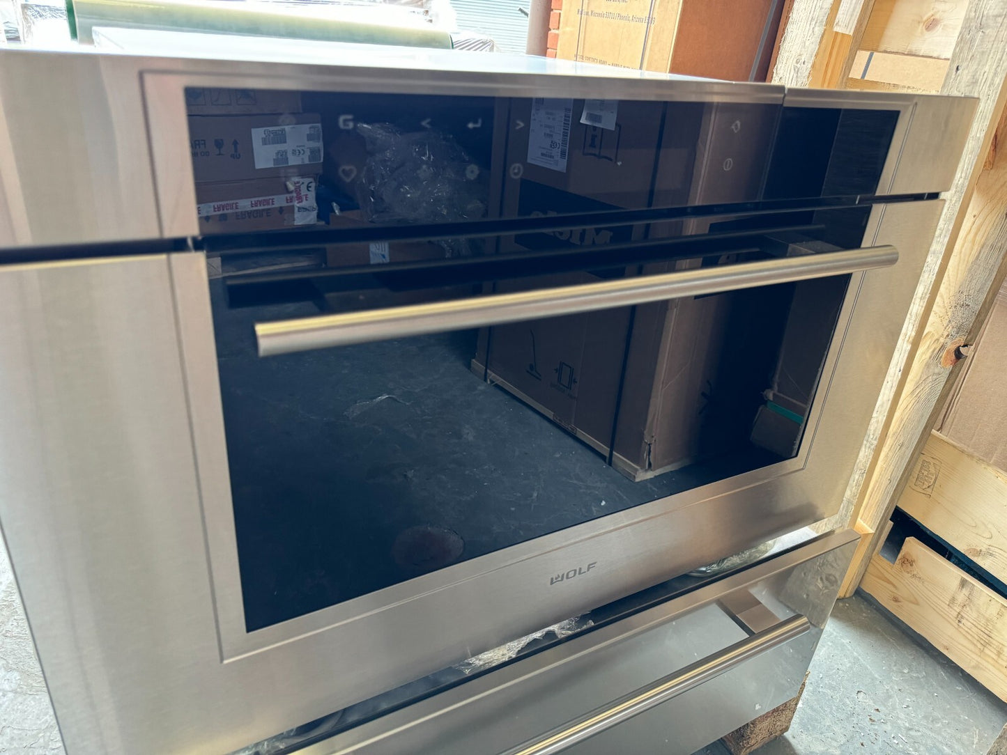 UNUSED Wolf M Series Transitional Oven & Steam Oven Appliance ICBSO30TM/S/TH
