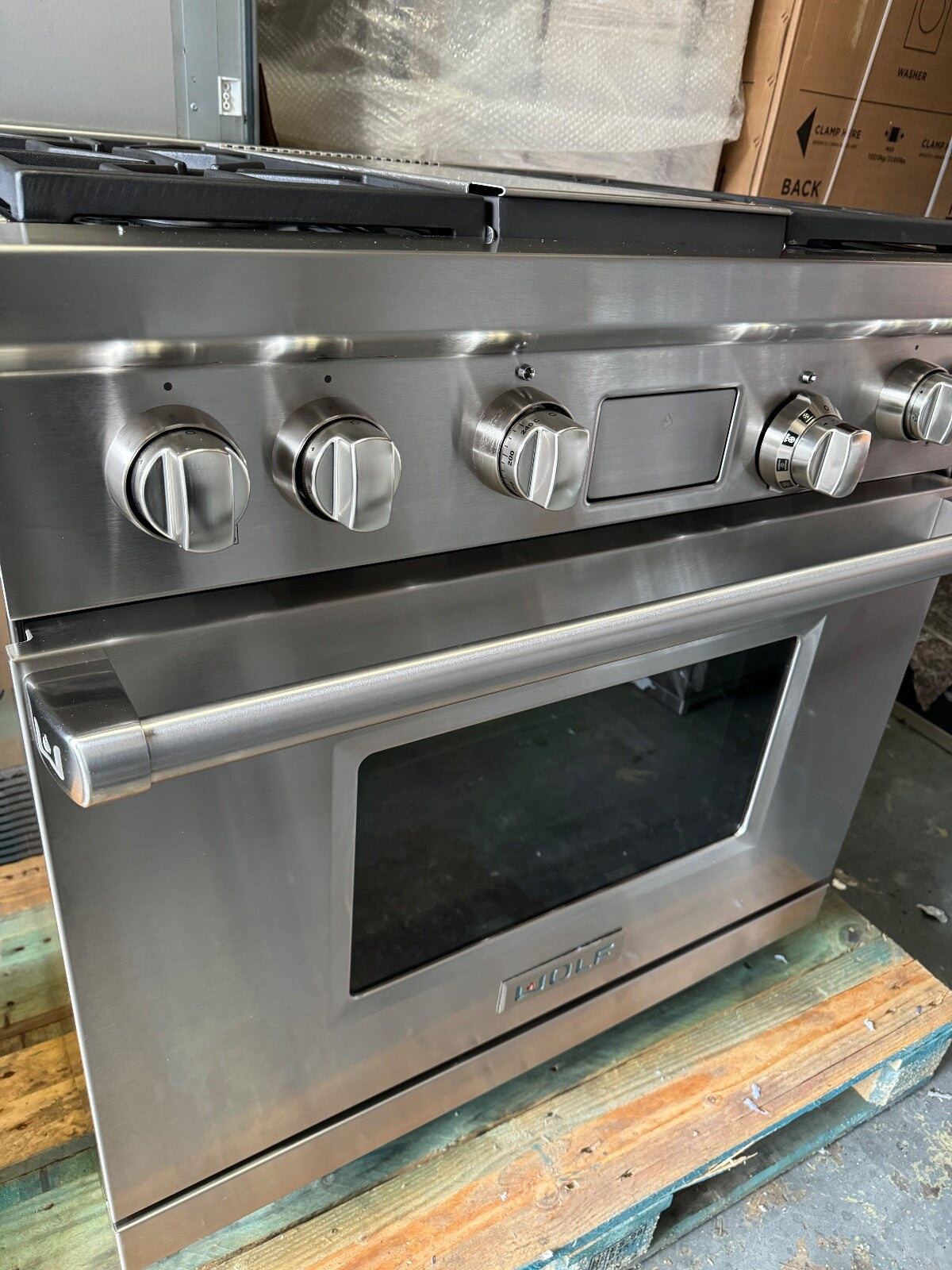 Wolf ICBDF364G Range Cooker 36 inch Oven appliance Subzero