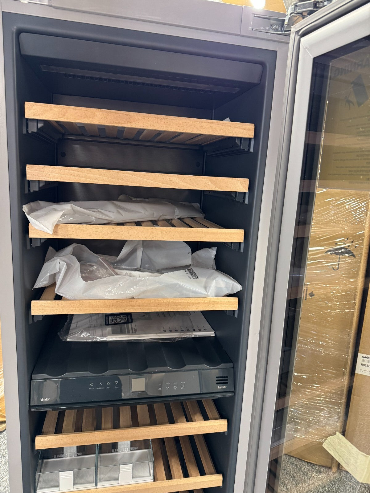 Opened Liebherr EWTdf 3553 Integrated Wine Cooler Fridge Vinidor BR2194