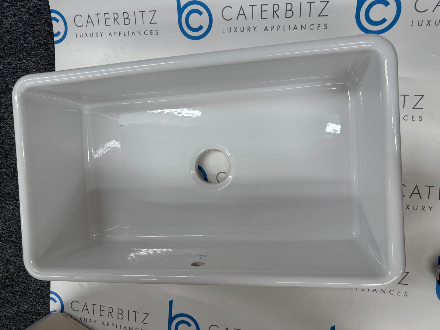 NEW Whitebirk Samlesbury Ceramic White Kitchen Sink Shaws belfast BR2364 kohler