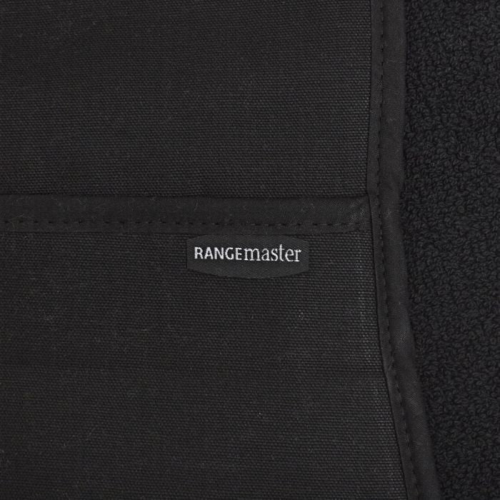 New Authentic Aga Rangemaster Double Oven Glove All Black