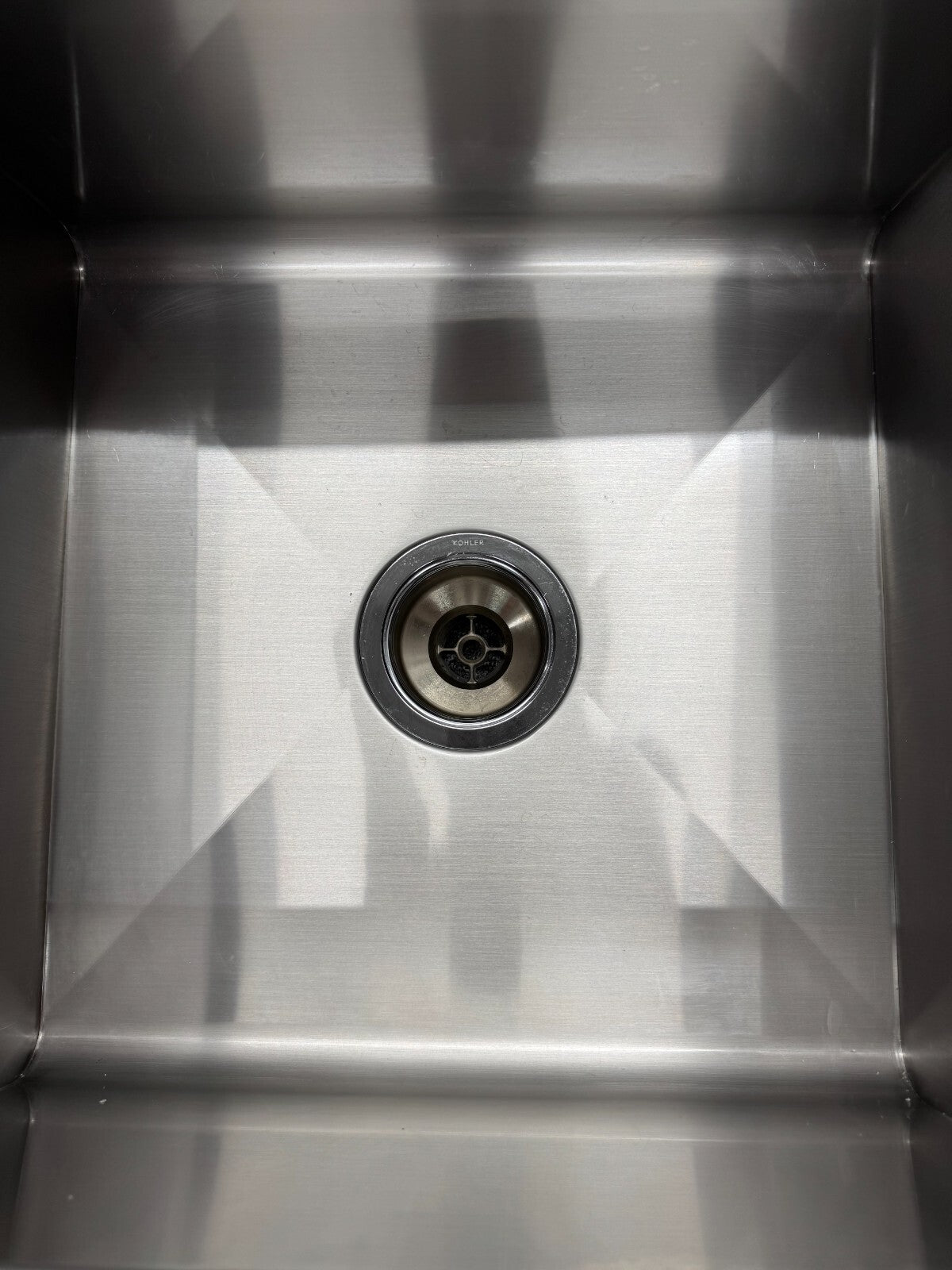 Ex Display Kohler K 3671 NA 18" undermount single bowl bar sink Stainless BR2201