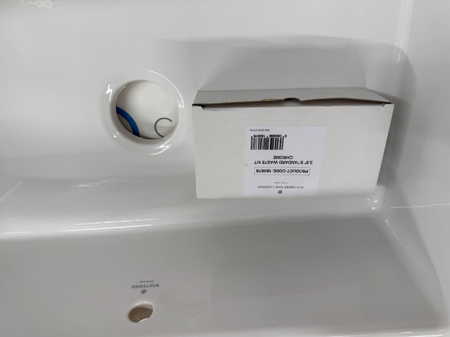 NEW Whitebirk Samlesbury Ceramic White Kitchen Sink Shaws belfast BR2364 kohler