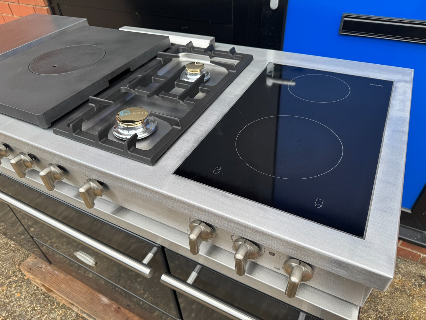 Lacanche Moderne 1500 Citeaux Range cooker Dual fuel Oven LAC007