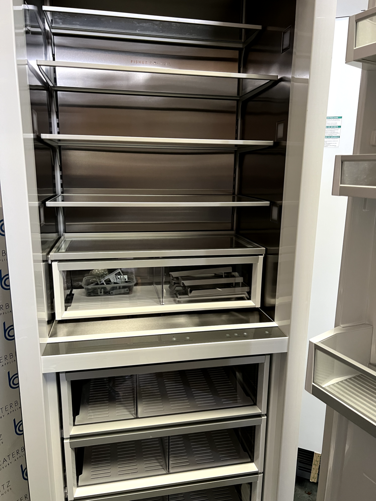 Fisher & Paykel RS7621SRK1 integrated Column Fridge 76cm Sub zero Appliance