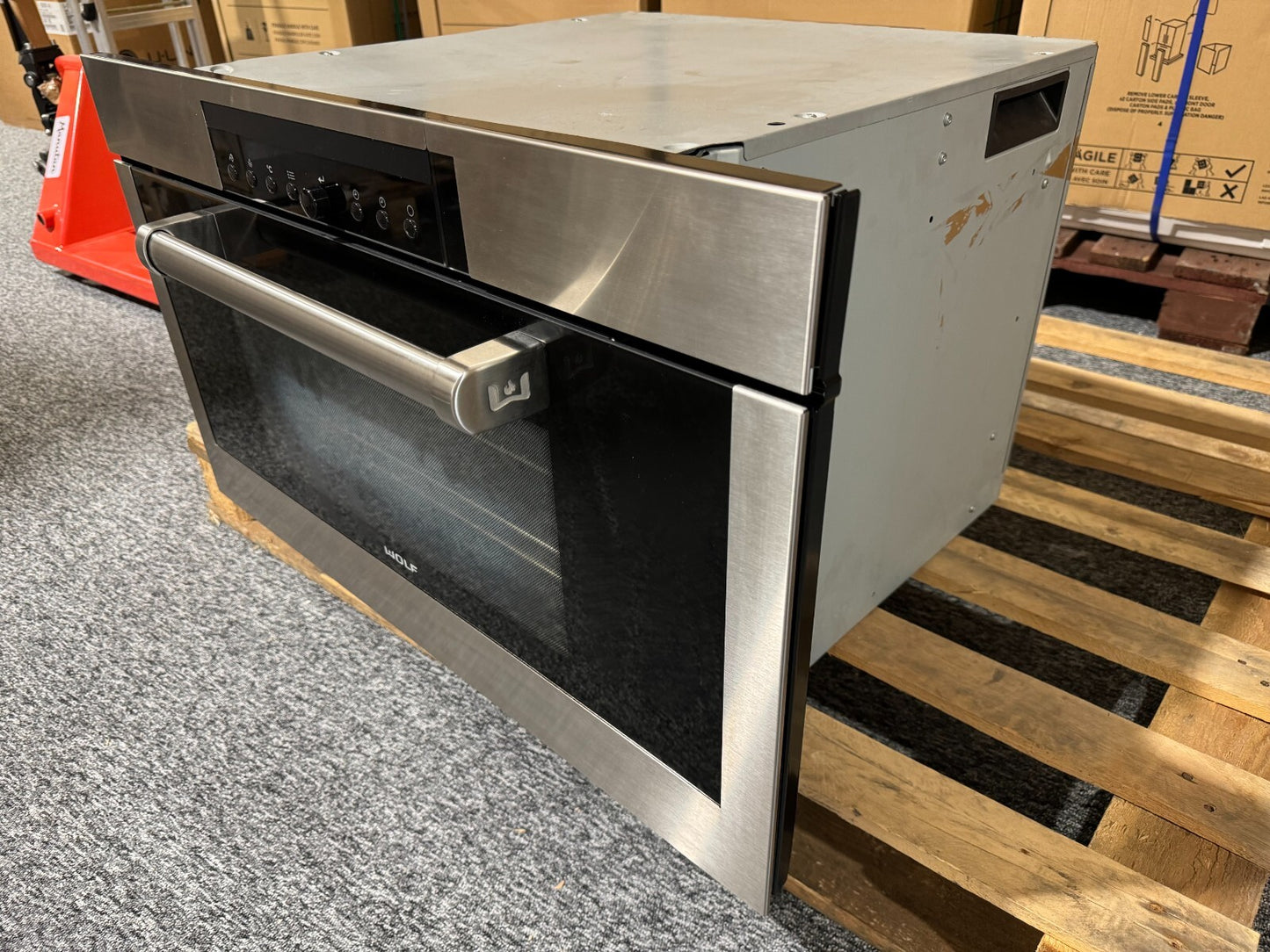 Ex Display Wolf Steam combi Oven Cooker ICBCSO30PE/S/PH appliance BR487 sub zero