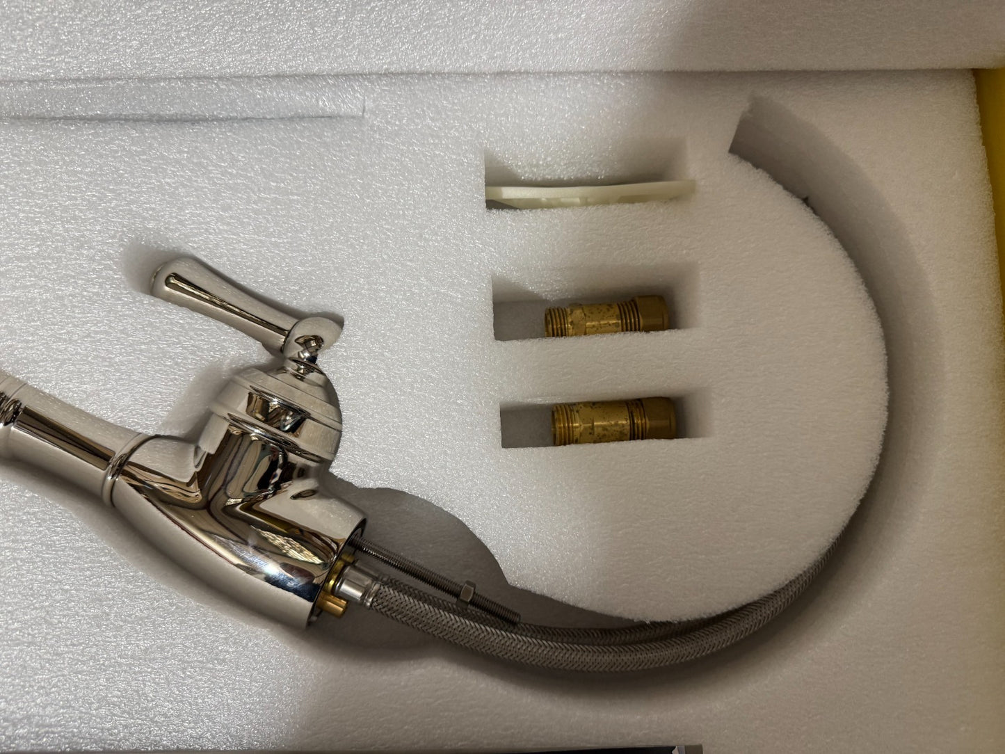 NEW Perrin & Rowe 4741Ni Aquitaine kitchen Sink Mixer tap Lever NICKEL BR4190