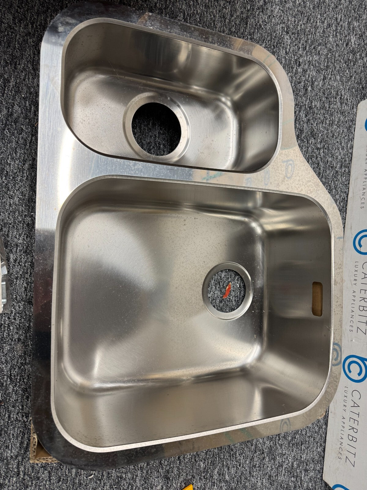 NEW Franke Ariane ARX 160-35 1.5 Bowl Undermount Stainless Kitchen Sink BR874tbc
